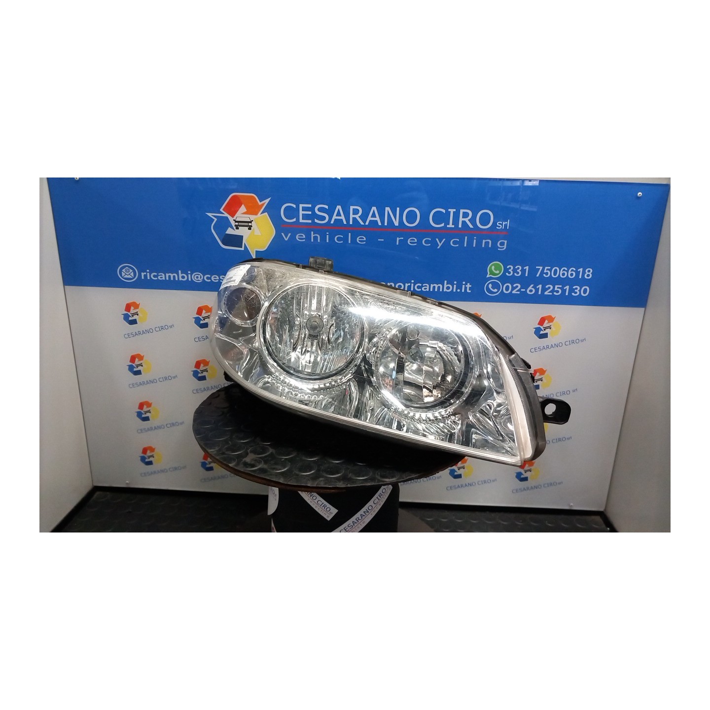 PROIETTORE DX. 034 FIAT PUNTO CLASSIC (2U) (01/07-12/1 188A4000 51760025