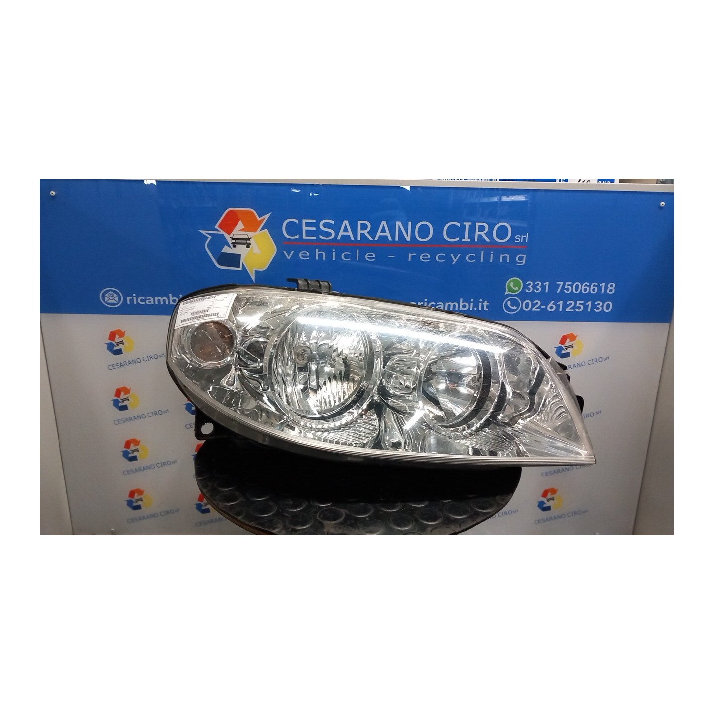 PROIETTORE DX. 034 FIAT PUNTO CLASSIC (2U) (01/07-12/1 188A4000 51760025