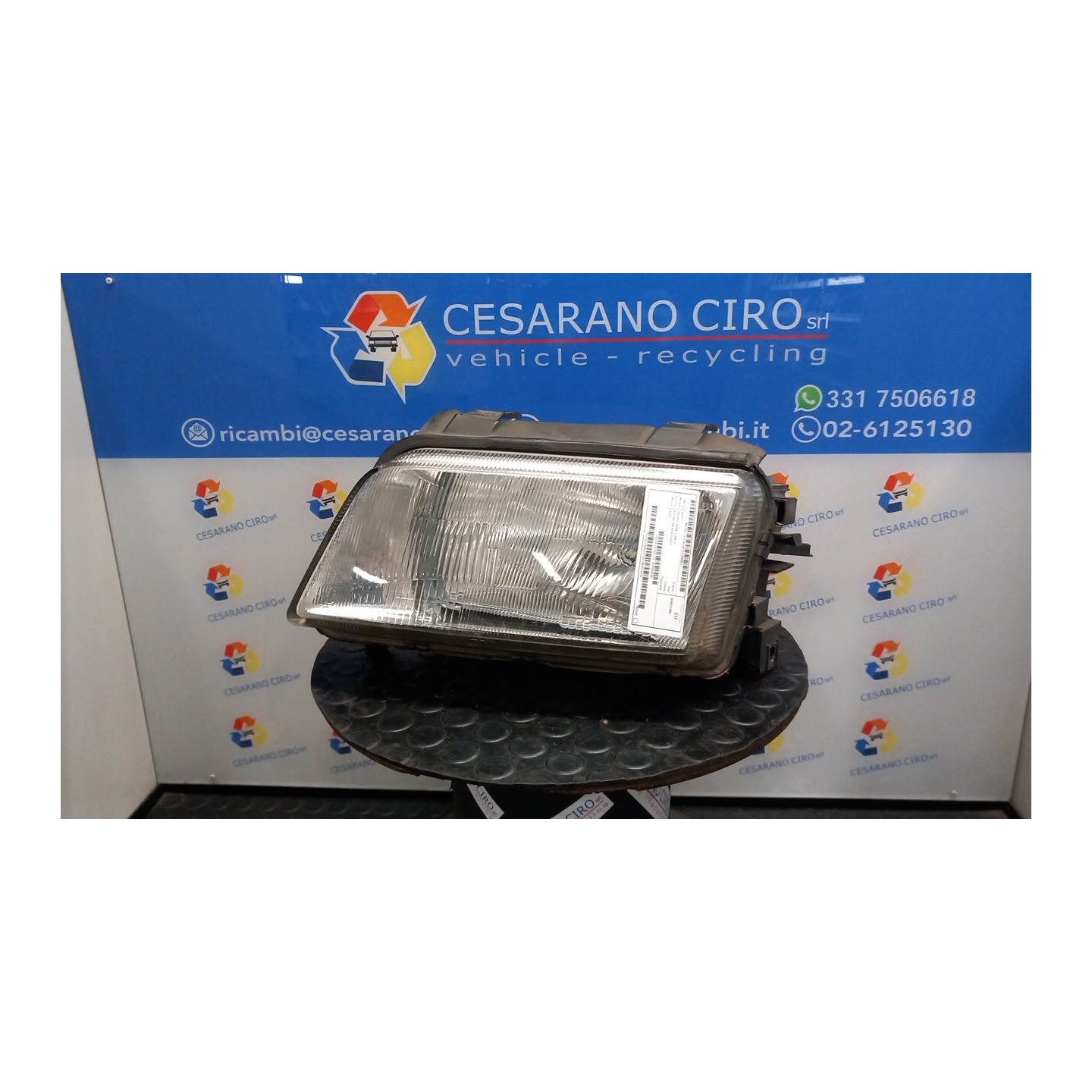PROIETTORE SX. 052 AUDI A4 (8D) (10/94-12/00) ADR 8D0941029