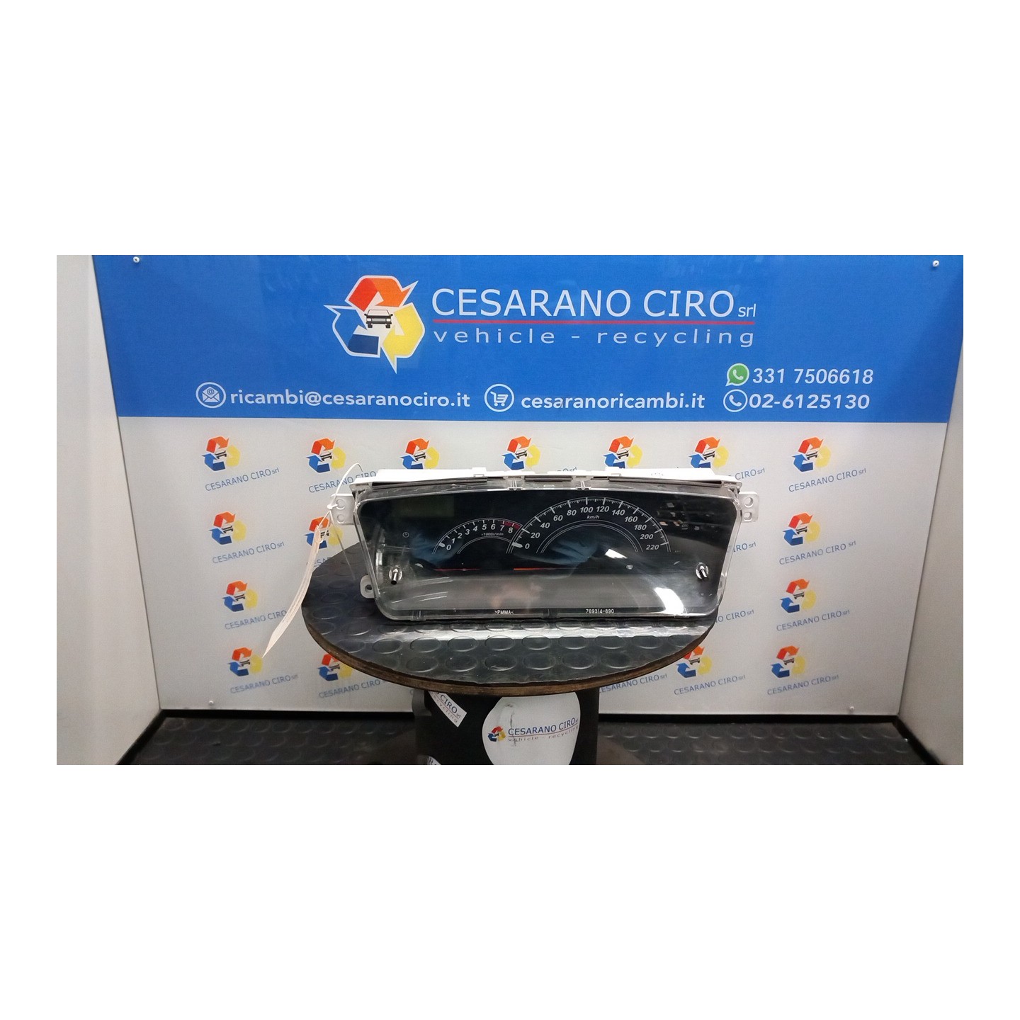 QUADRO STRUMENTI COMPL. 109 DAIHATSU MATERIA (12/06-) K3 83800B1190