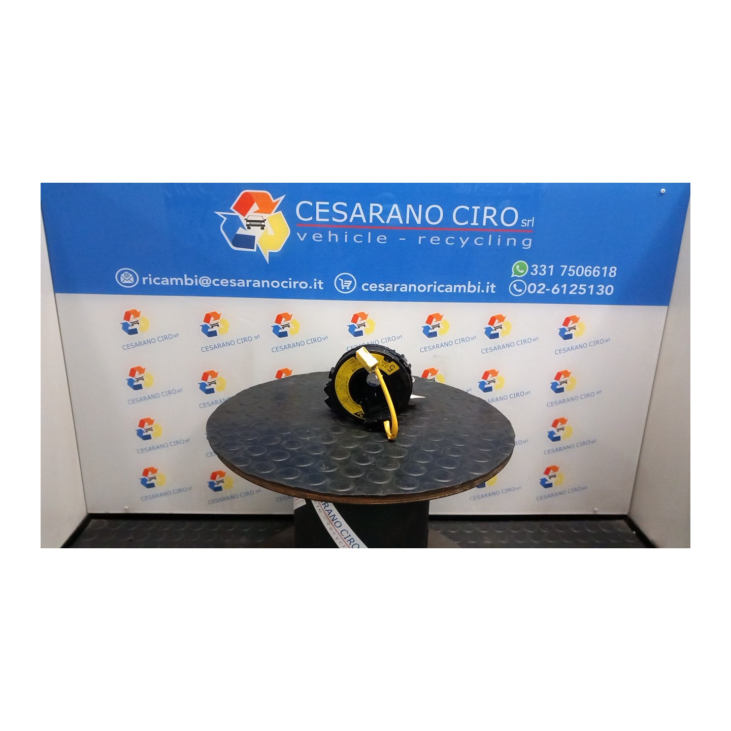 CONTATTO SPIRALIFORME AIRBAG C/SENSORE ANGOLO DI STERZATA 135 TOYOTA COROLLA VERSO (01/02-03/04) 3ZZFE 8430652020