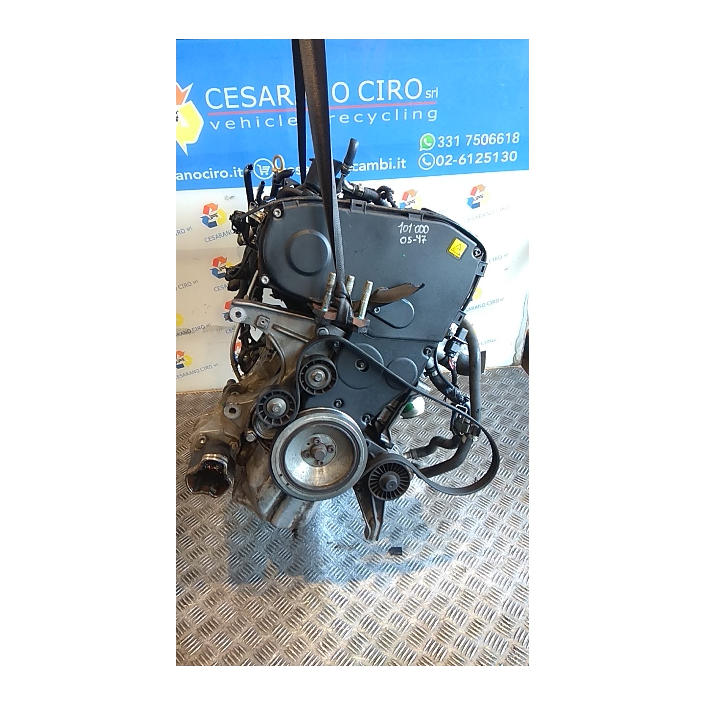 MOTORE COMPL. 001 FIAT STILO (2V) (11/03-06/09) 192A8000 71749854