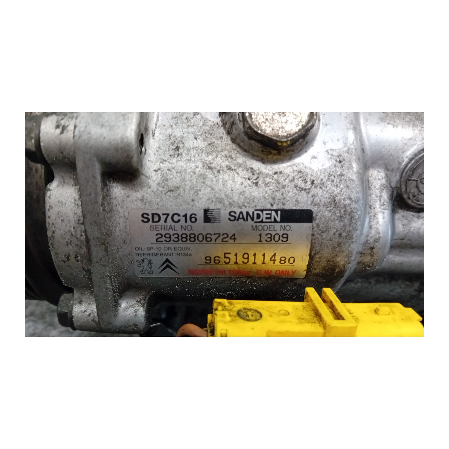COMPRESSORE A/C 023 CITROEN XSARA PICASSO (12/99-01/10)  9800851980