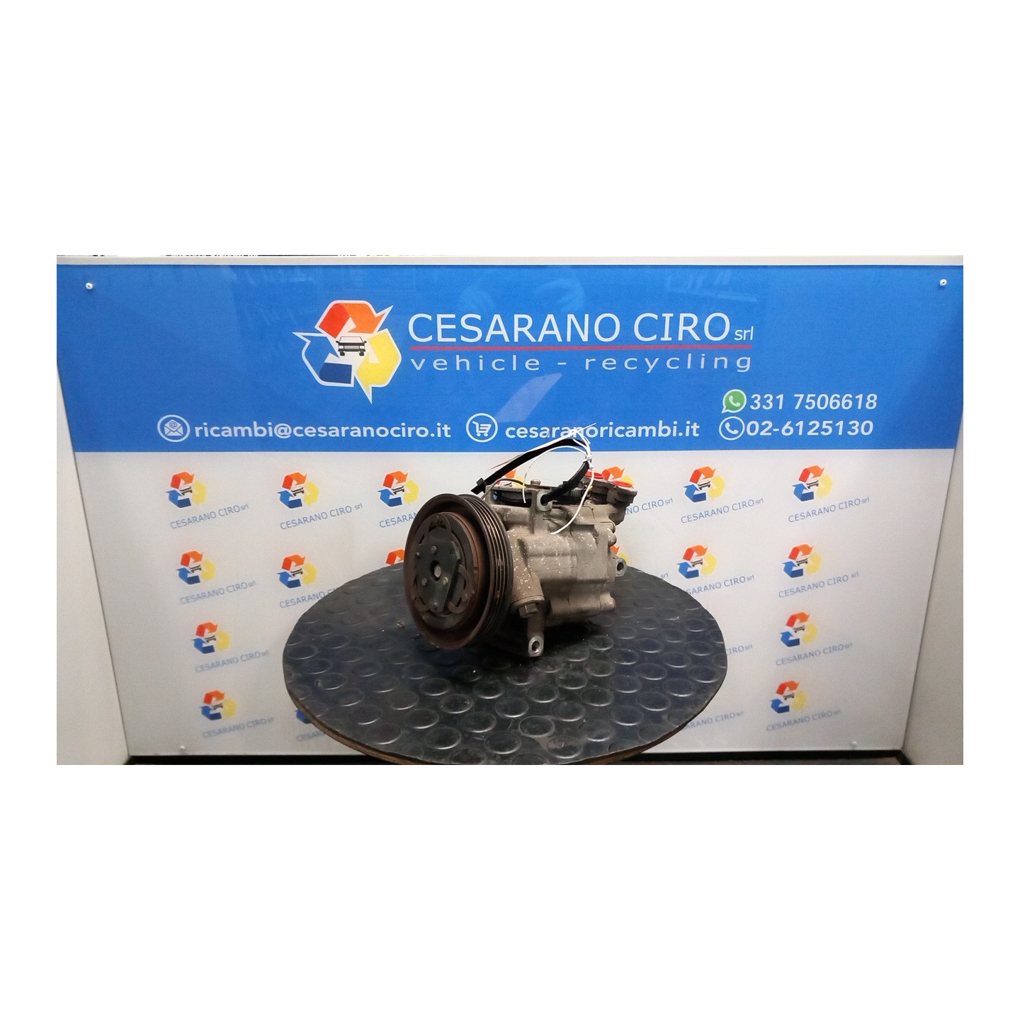 COMPRESSORE A/C 038 NISSAN MICRA (K12E) (11/02-05/06) CR12 92600AX800