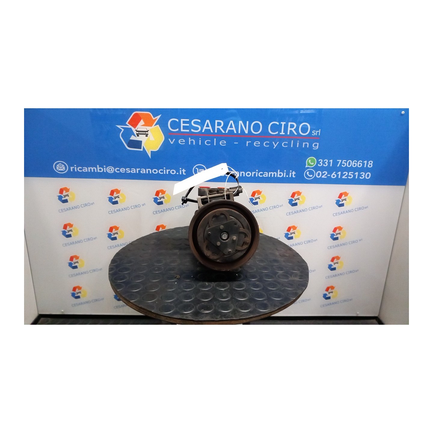 COMPRESSORE A/C 038 NISSAN MICRA (K12E) (11/02-05/06) CR12 92600AX800