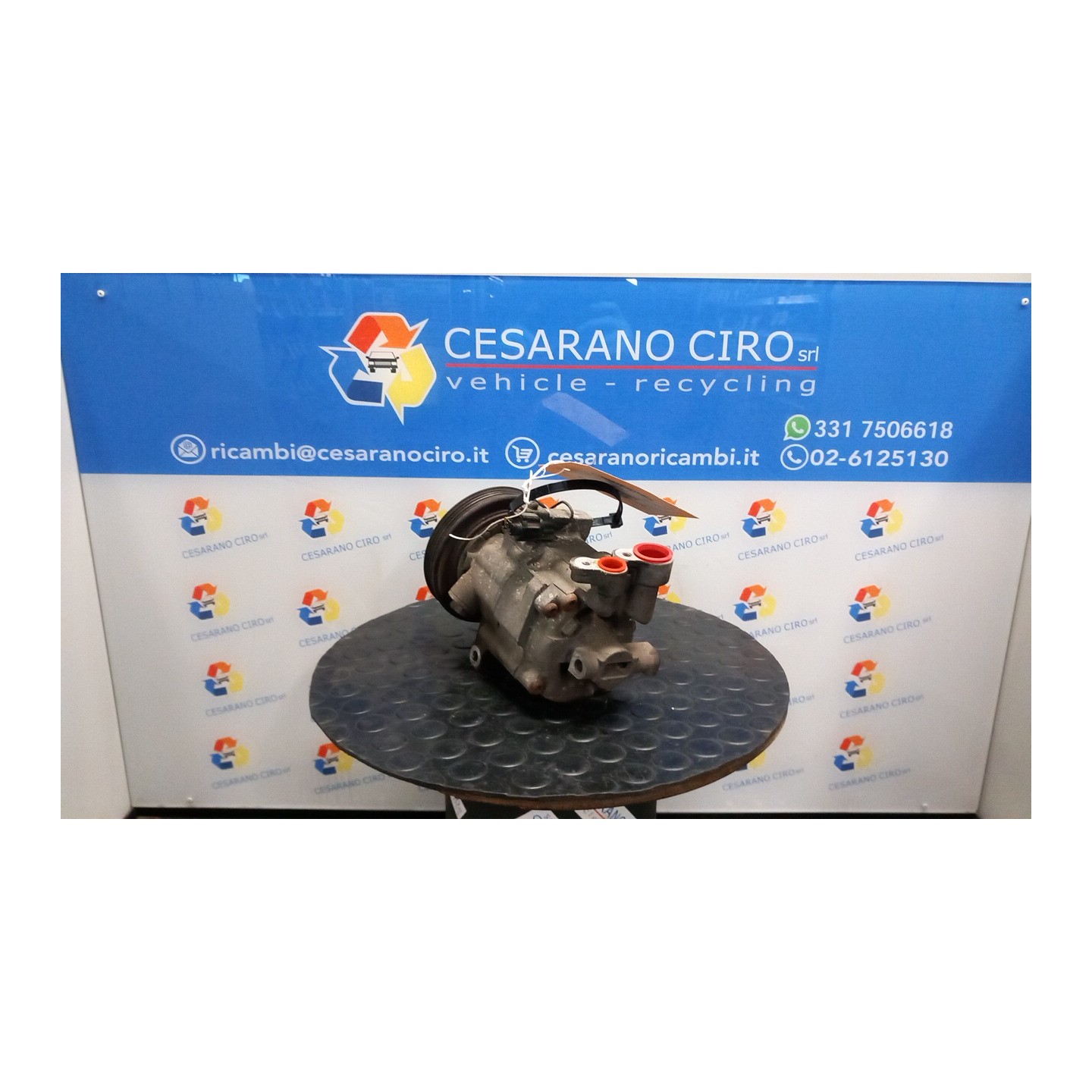 COMPRESSORE A/C 038 NISSAN MICRA (K12E) (11/02-05/06) CR12 92600AX800