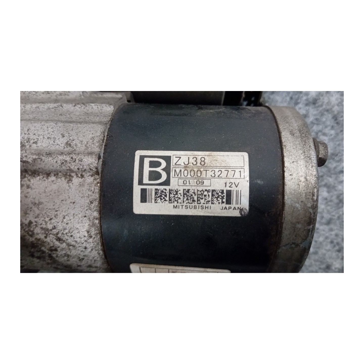 MOTORINO AVVIAMENTO MITSUBISHI 040 MAZDA MAZDA 2 2A SERIE (08/07-12/14  ZJ3818400