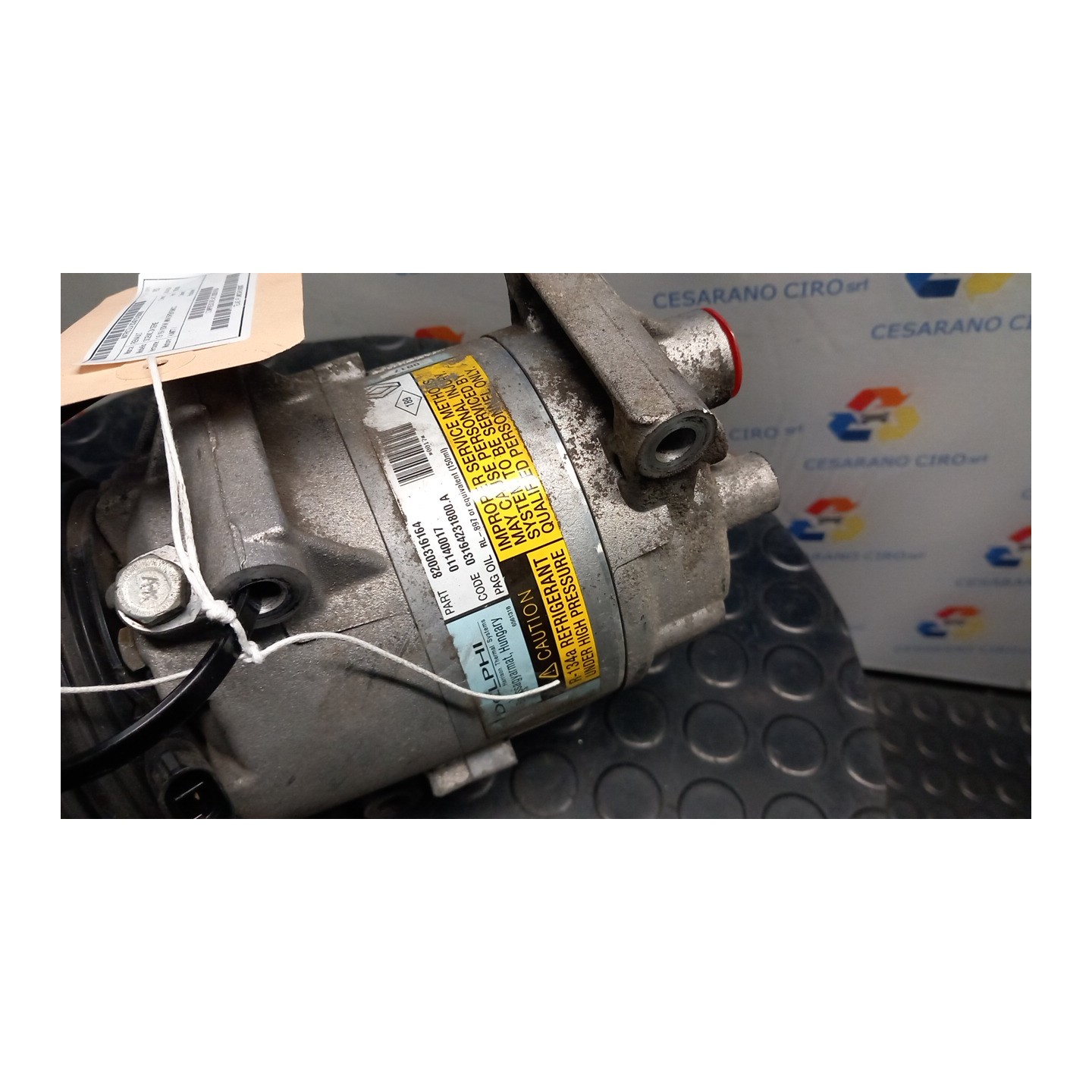 COMPRESSORE A/C 060 RENAULT SCENIC 2A SERIE (06/03-08/09) K4MT7 8200316164