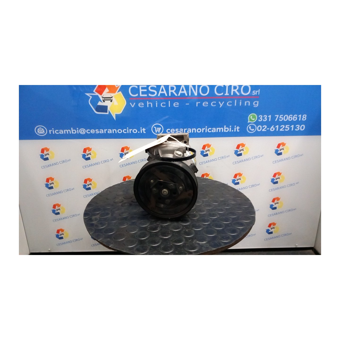 COMPRESSORE A/C 060 RENAULT SCENIC 2A SERIE (06/03-08/09) K4MT7 8200316164