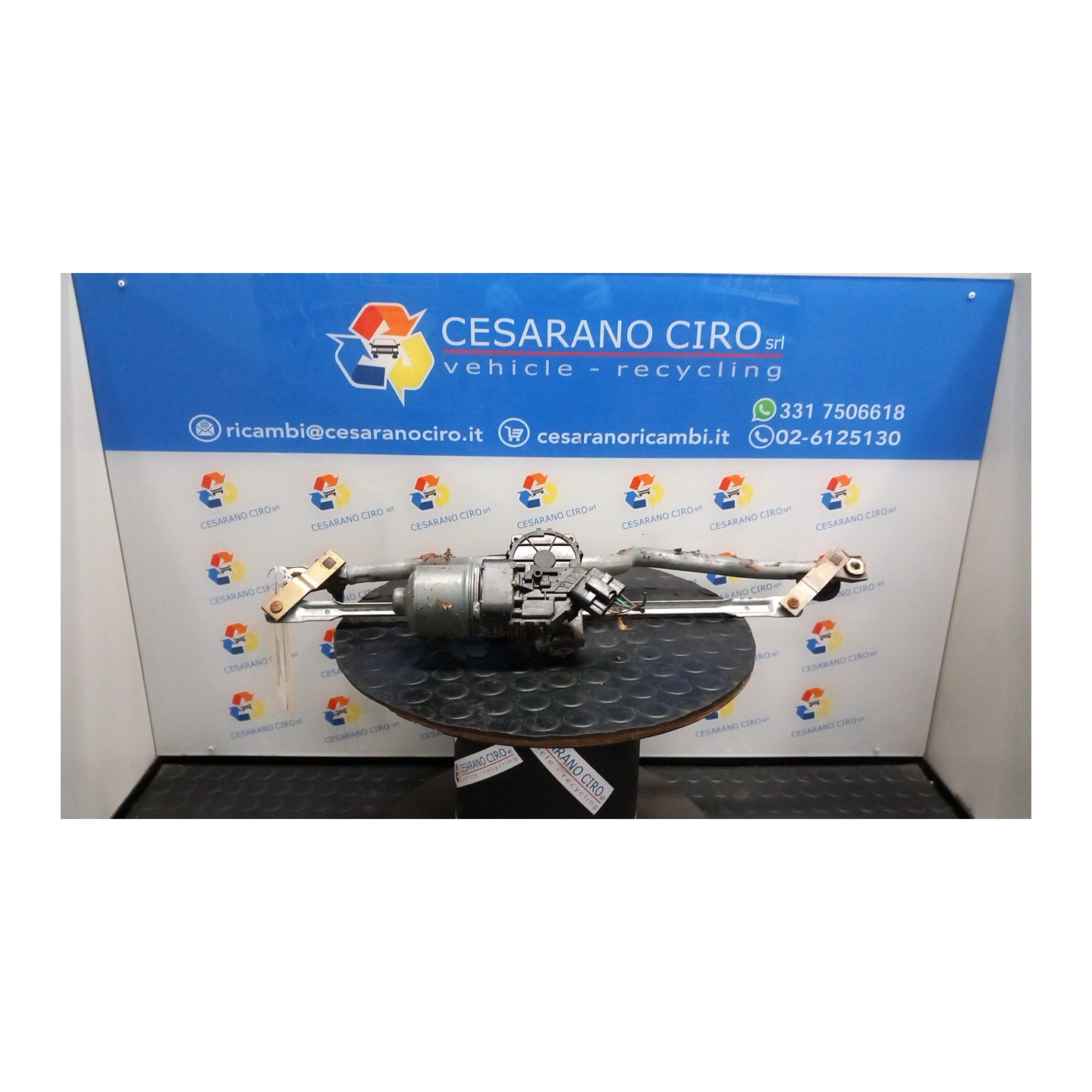 MECCANISMO TERGIPARABREZZA VALEO 095 RENAULT CLIO 2A SERIE (05/01-11/10) D7FG7 7701052155