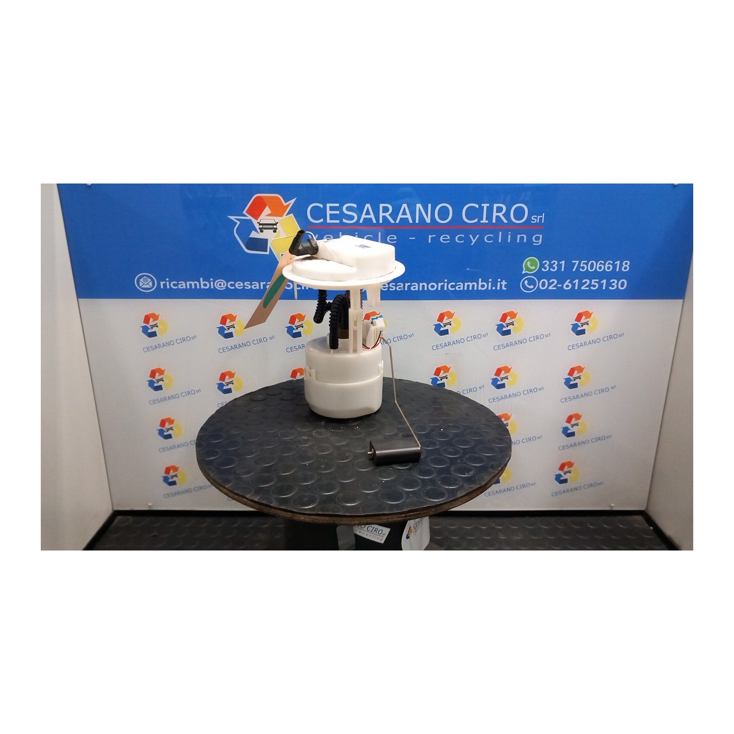 POMPA CARBURANTE C/TRASDUTTORE (GALLEGGIANTE) 141 PEUGEOT 206 PLUS (02/09-) HFX 1607401680