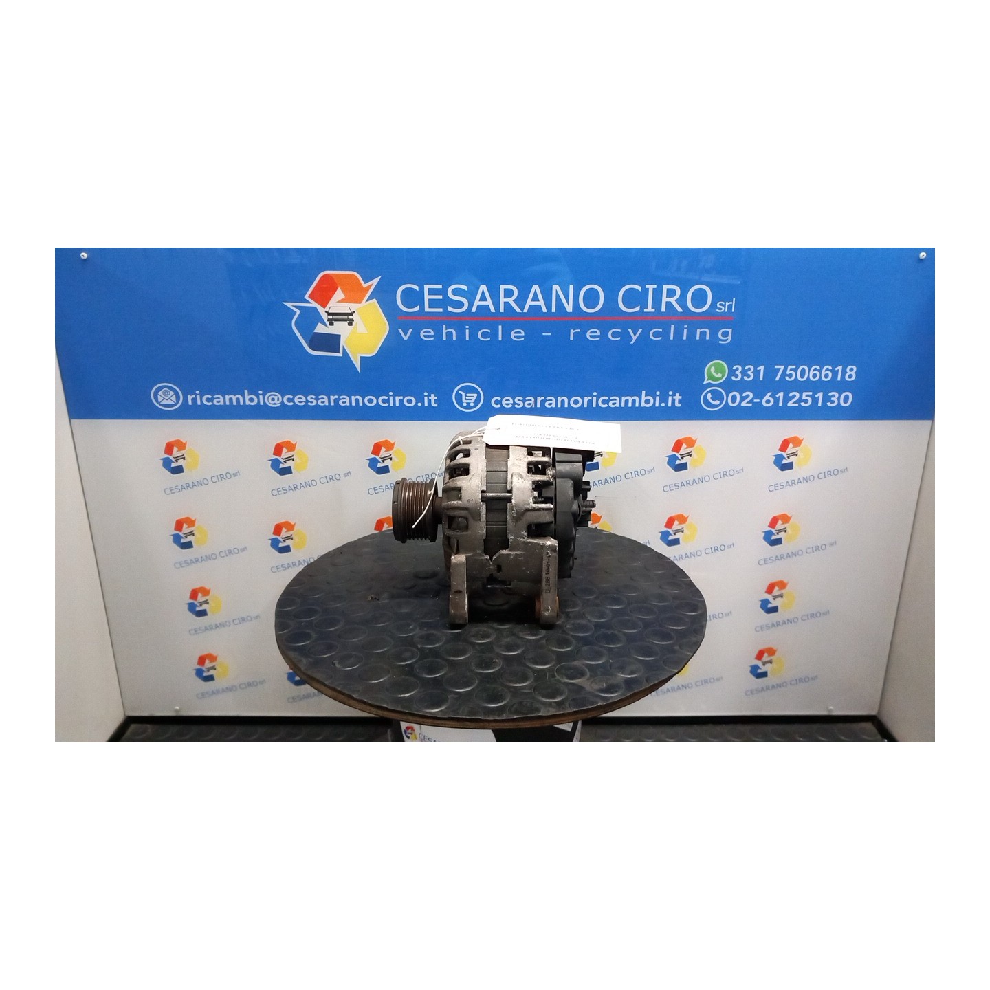 ALTERNATORE BOSCH 173 DACIA DOKKER (11/12-02/17) K7MA8 231006965R