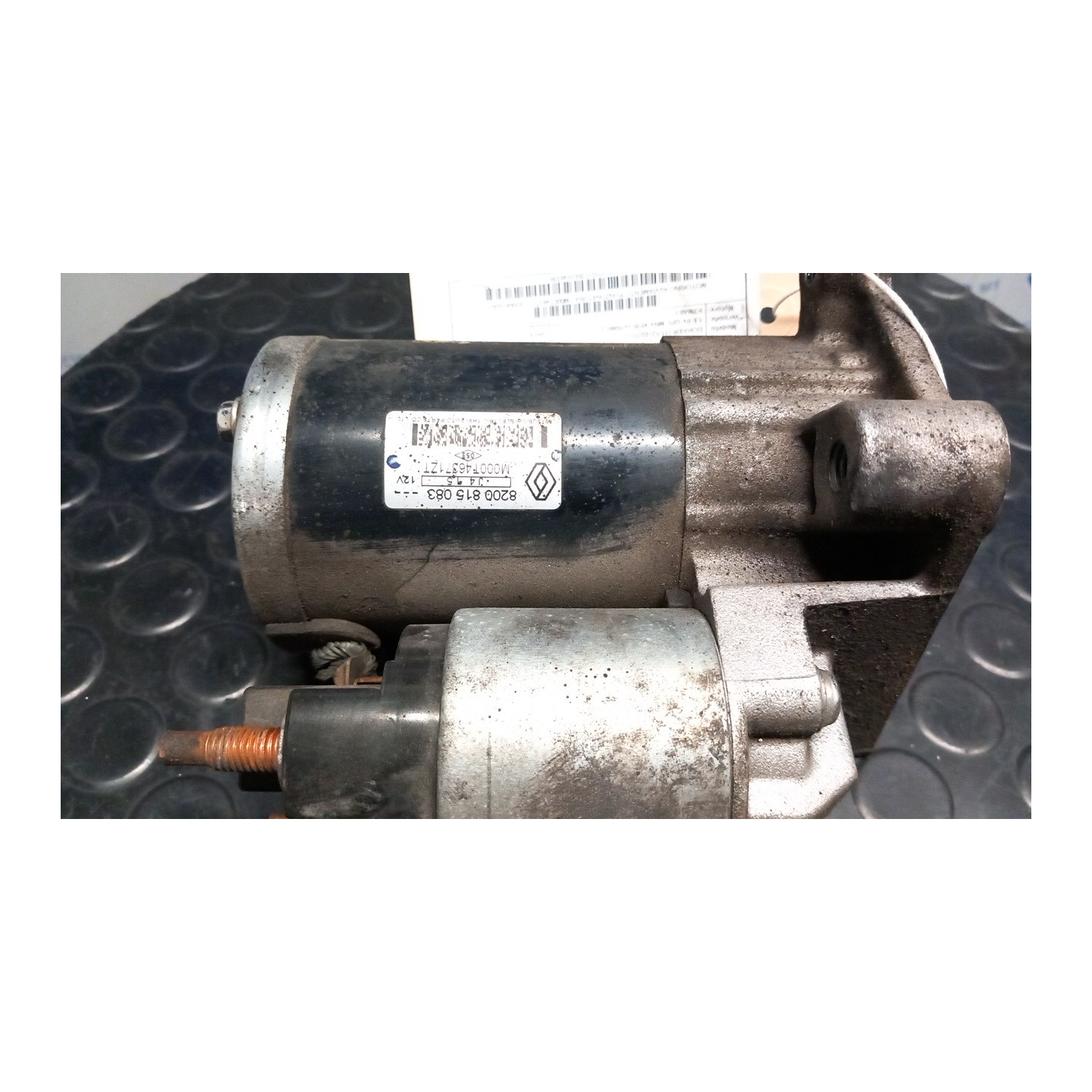MOTORINO AVVIAMENTO PUNZONATURA.=M000T46371ZT 176 DACIA DOKKER (11/12-02/17) K7MA8 8200815083