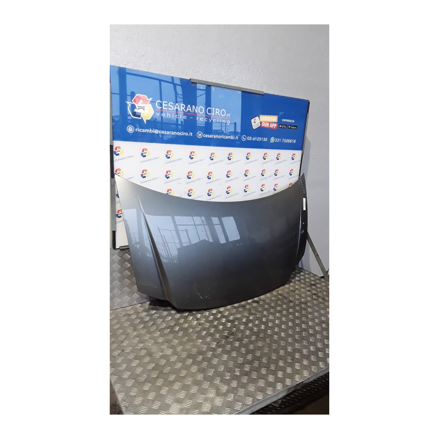 COFANO ANT. 125 CHRYSLER VOYAGER/GRAND VOYAGER (04/04-1 25L K04860455AG