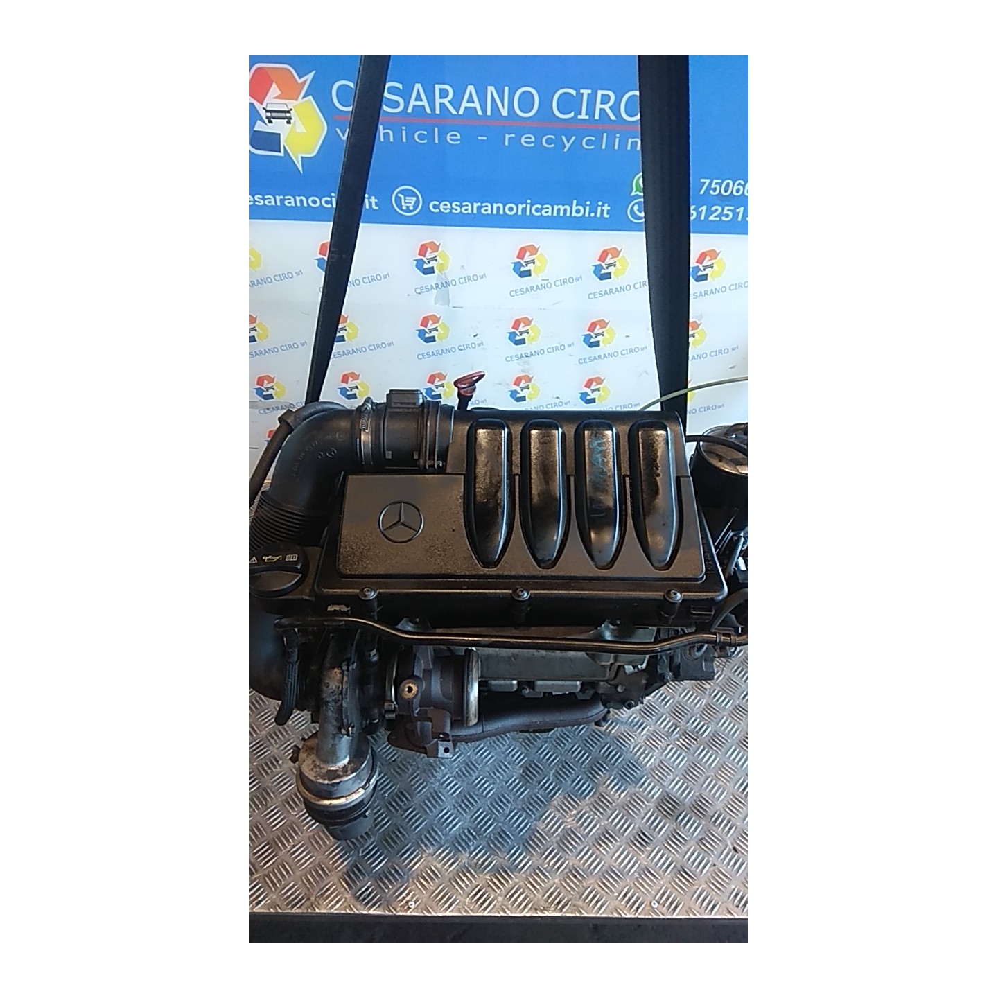 MOTORE COMPL. 005 MERCEDES-BENZ CLASSE A (W/C169) (07/04-04/13 640942 A6400105400