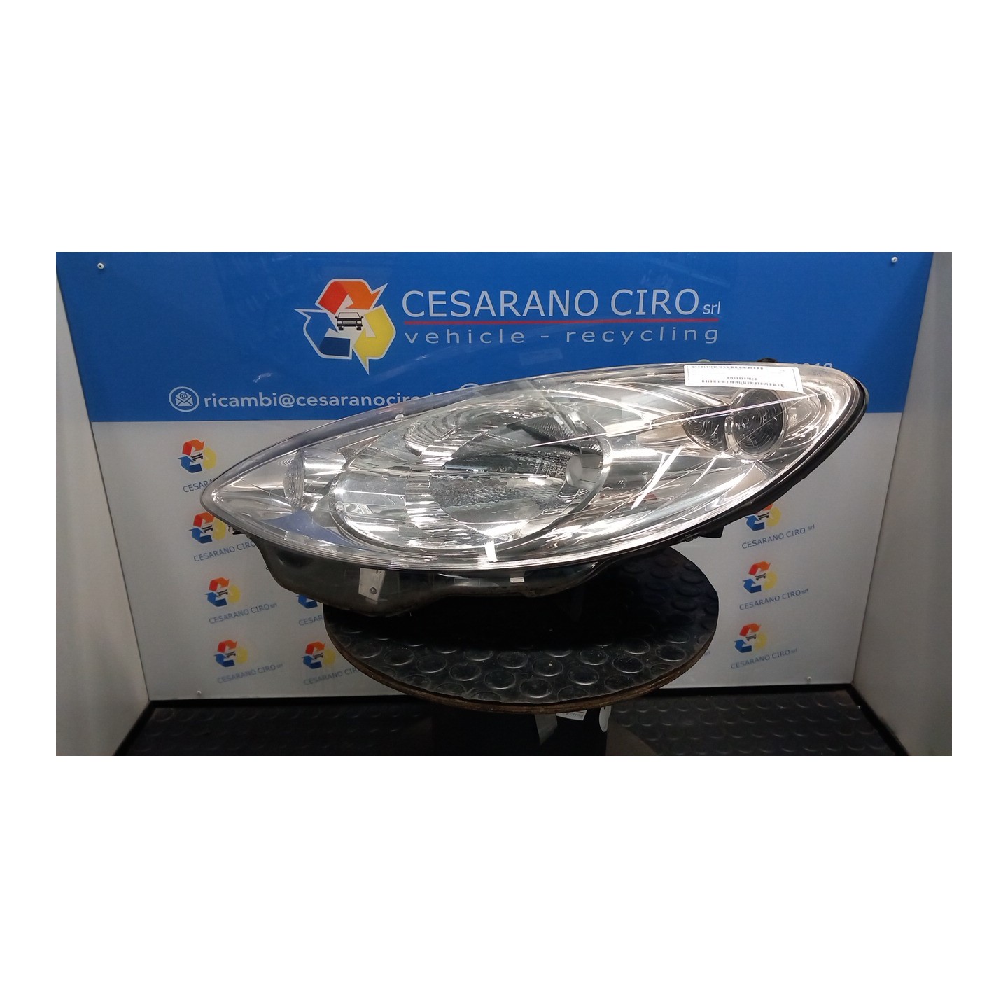 PROIETTORE SX. 017 PEUGEOT 1007 (04/05-06/10) KFV 620849