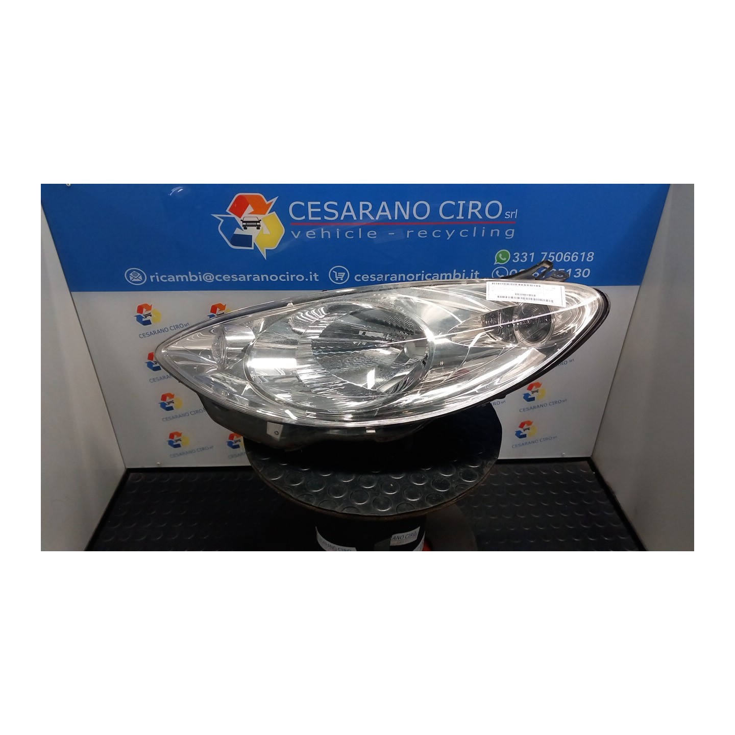 PROIETTORE SX. 017 PEUGEOT 1007 (04/05-06/10) KFV 620849
