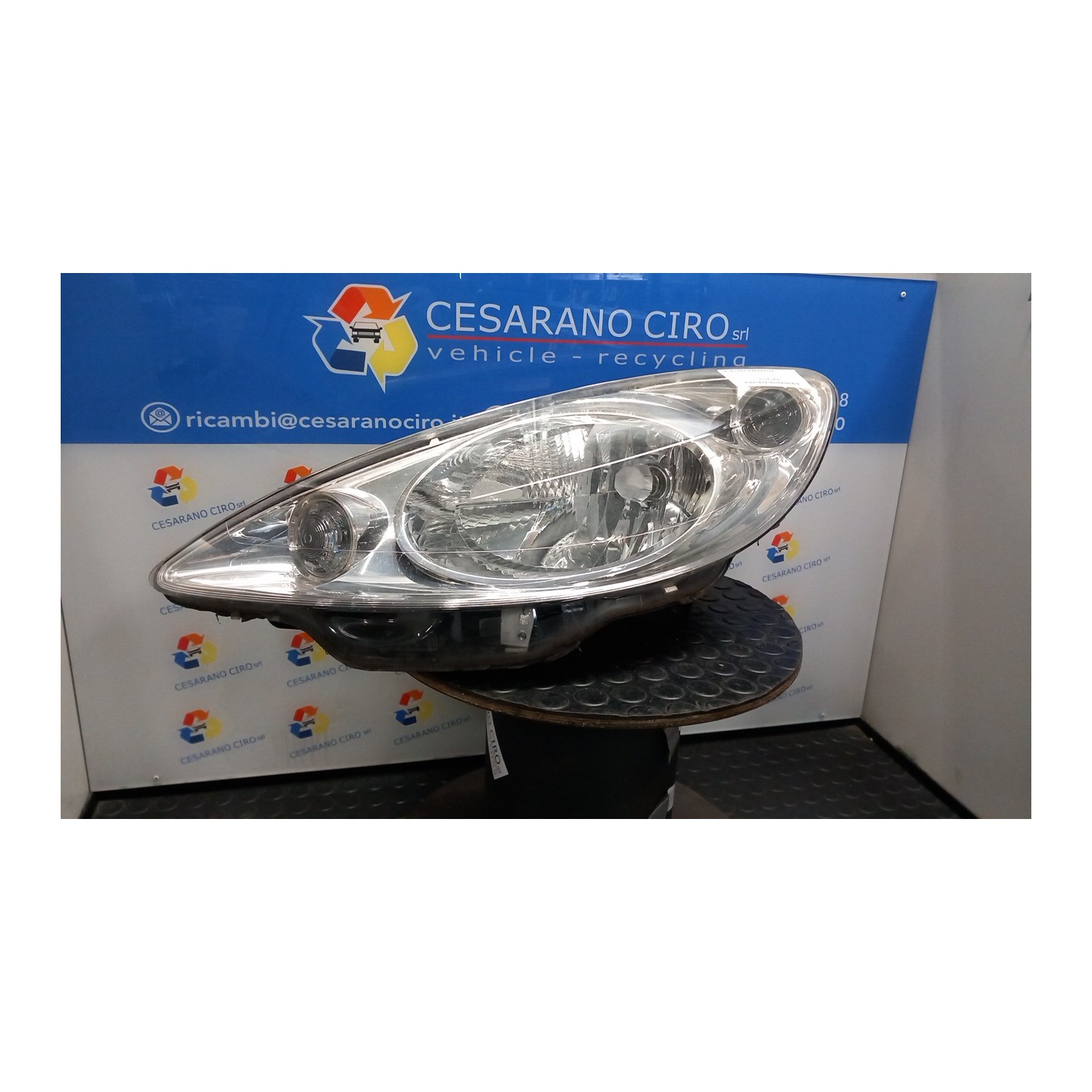 PROIETTORE SX. 017 PEUGEOT 1007 (04/05-06/10) KFV 620849