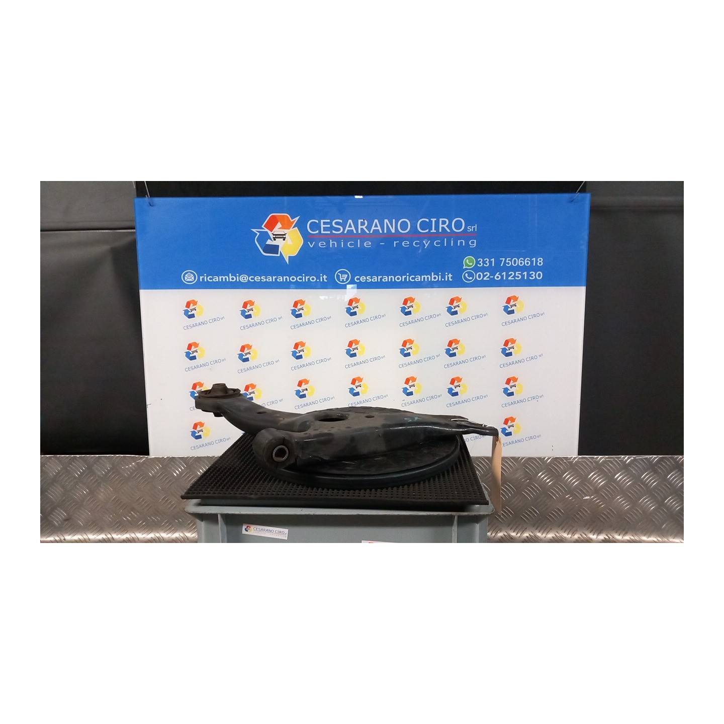 BRACCIO OSCILLANTE SOSP. ANT. 100AMP SX. 014 TOYOTA COROLLA VERSO (03/04-12/09) 2ADFTV 480690F010