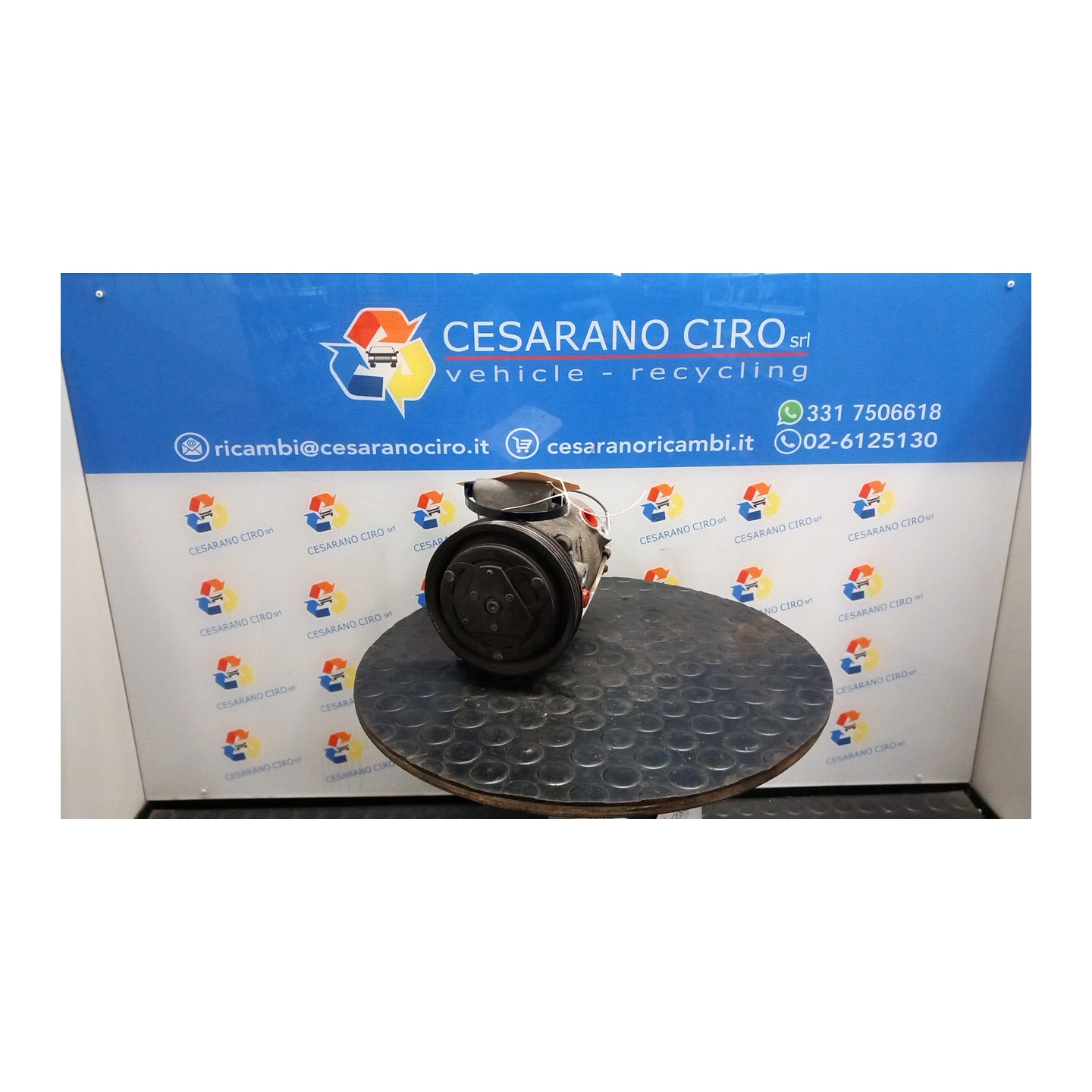 COMPRESSORE A/C 021 SMART FORTWO (A/C451) (01/07-12/11) 3B21 A1322300011