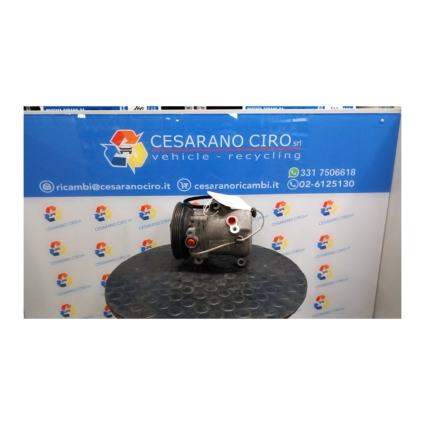COMPRESSORE A/C 021 SMART FORTWO (A/C451) (01/07-12/11) 3B21 A1322300011