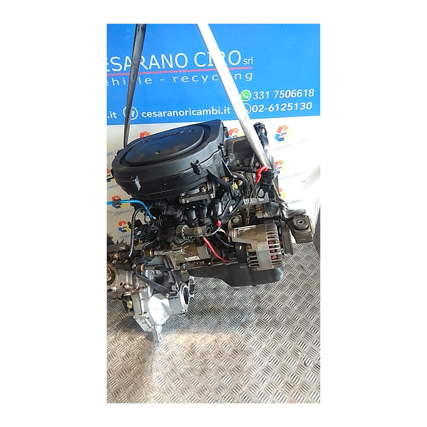 MOTORE SEMICOMPL. 061 FIAT SEICENTO (1E) (02/98-07/05) 187A1000 71718388