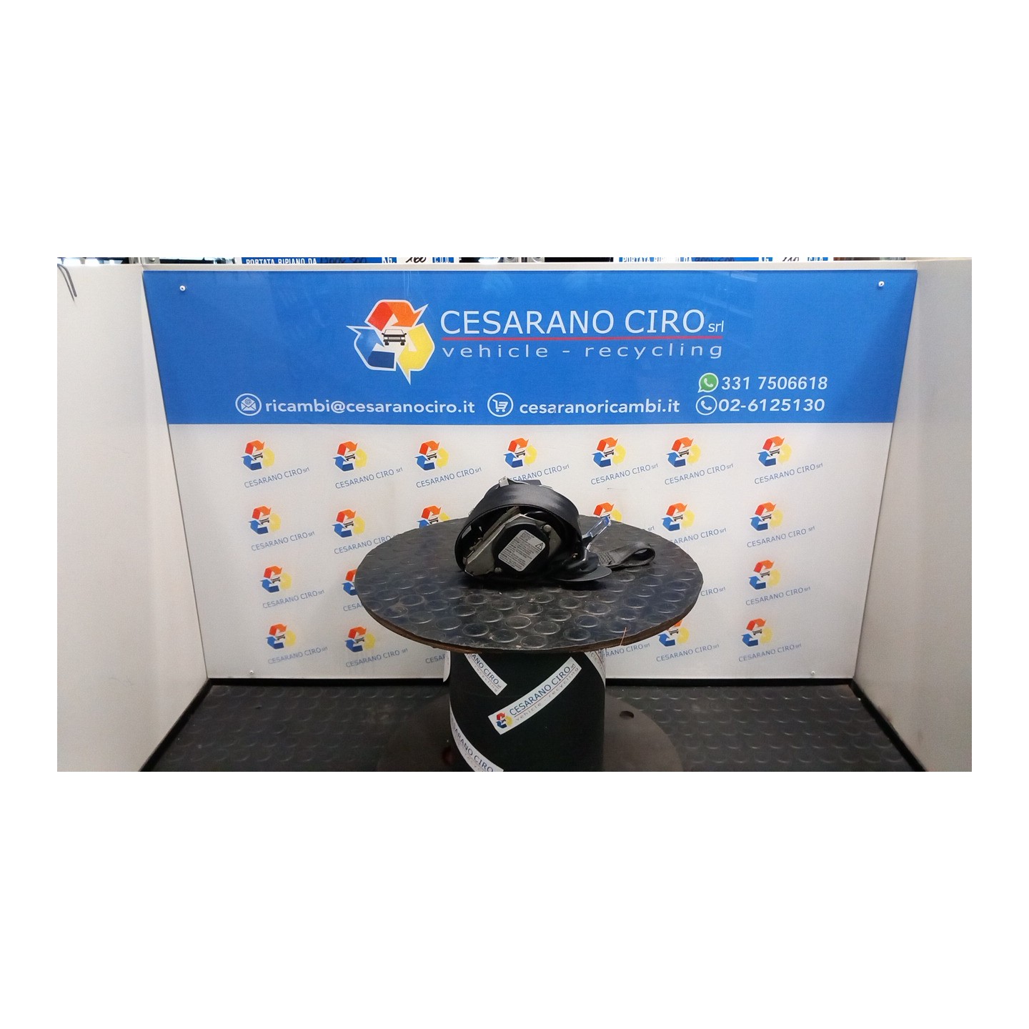 CINTURA DI SICUREZZA ANT. DX. 081 VOLKSWAGEN GOLF (1K) (10/03-12/09) BLS 1K3857706TRAA