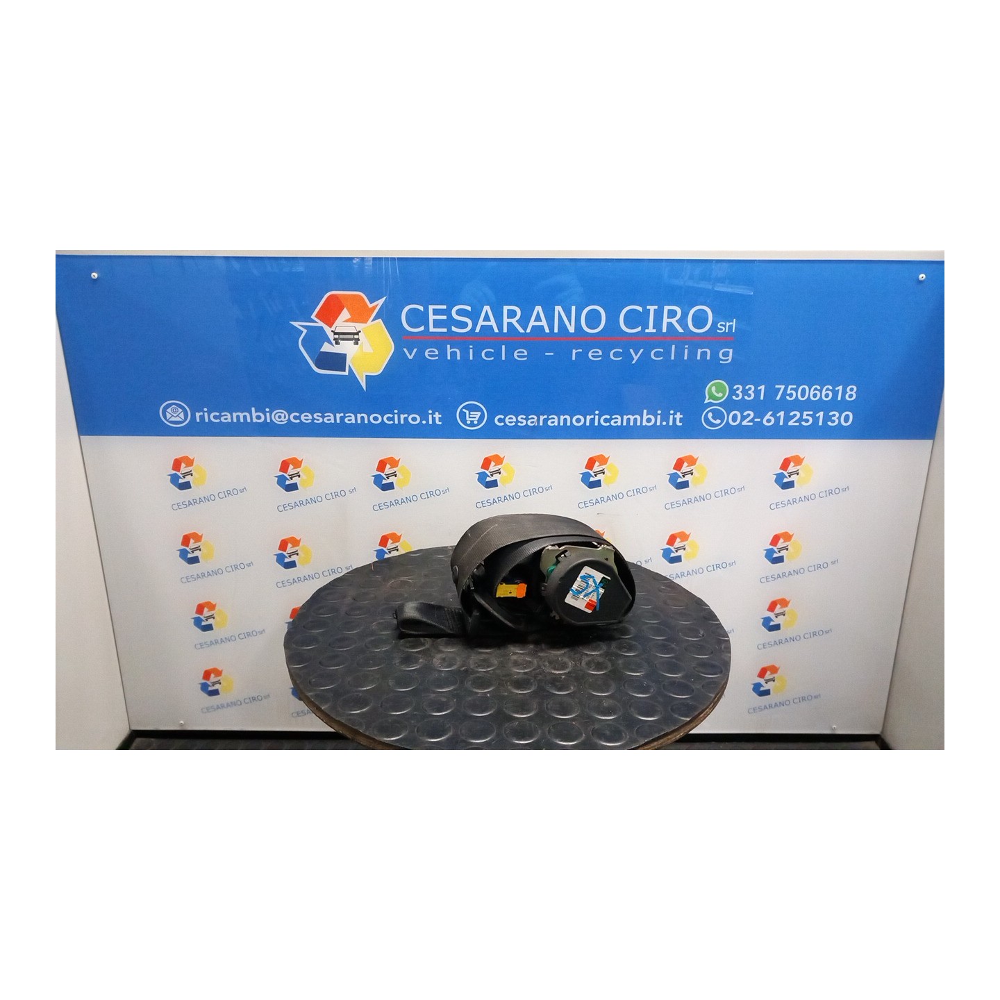 CINTURA DI SICUREZZA ANT. SX. 082 VOLKSWAGEN GOLF (1K) (10/03-12/09) BLS 1K3857705SRAA