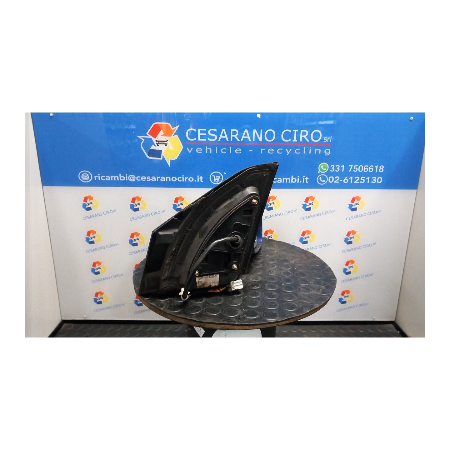 RETROVISORE EST. REGOLAZ. ELETTR. TERMICO ARGENTO DX. 014 HONDA CIVIC 7A SERIE (03/01-12/05) D14Z6 76200S6DG51ZH