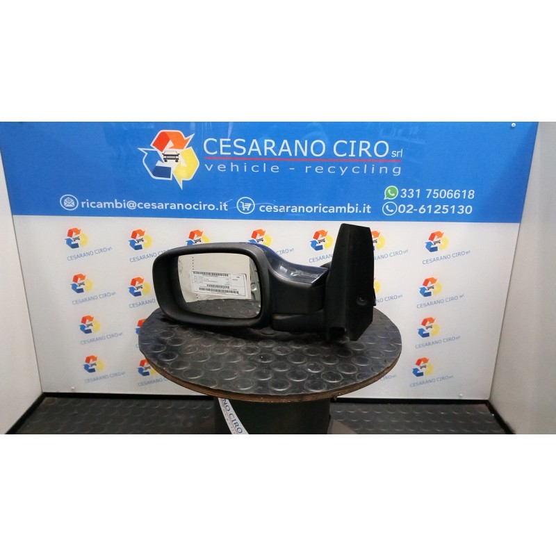 RETROVISORE EST. REGOLAZ. ELETTR. TIPO 3 - 4 SX. 027 RENAULT SCENIC 2A SERIE (06/03-08/09) K9K77 7701068384