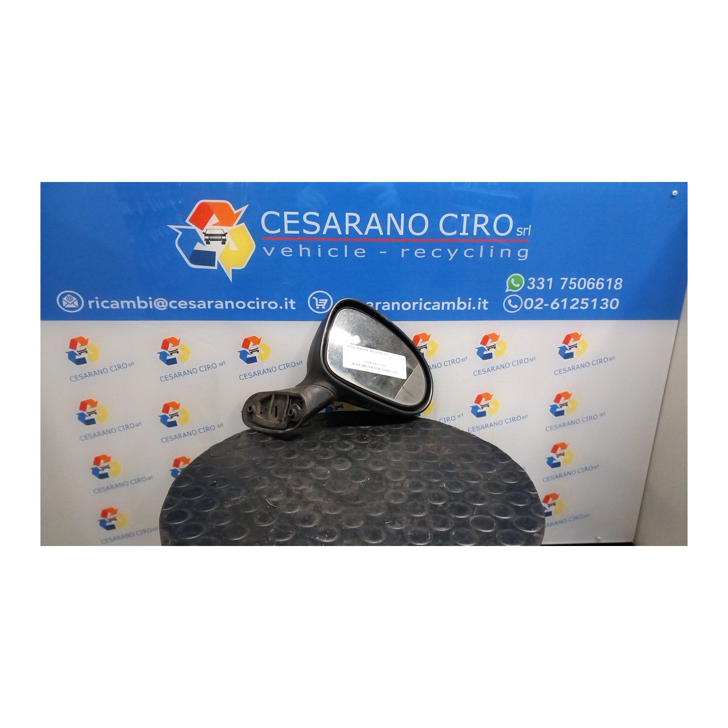 RETROVISORE EST. REGOLAZ. ELETTR. DX. 030 CHEVROLET (DAEWOO) MATIZ (M100) (12/00-02/06) F8CV 96323392
