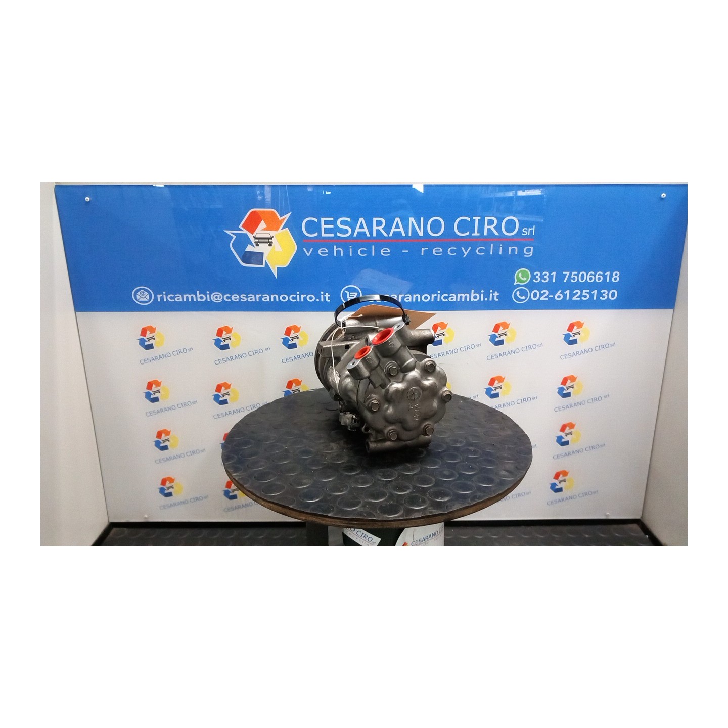 COMPRESSORE A/C 084 RENAULT MODUS 2A SERIE (01/08-06/13) K4MC8 8200953359