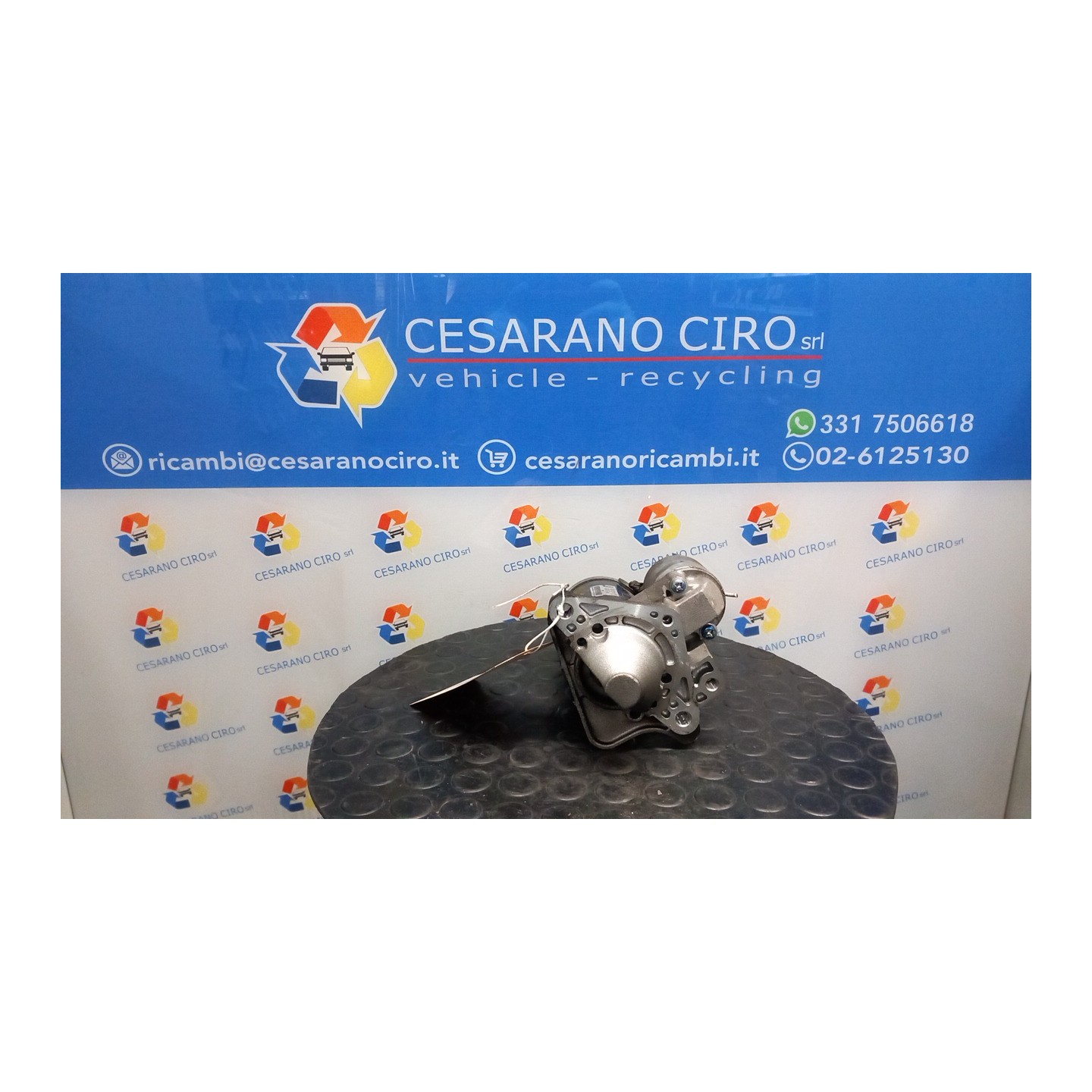 MOTORINO AVVIAMENTO PUNZONATURA.=M000T45371ZT 085 RENAULT MODUS 2A SERIE (01/08-06/13) K4MC8 8200584837