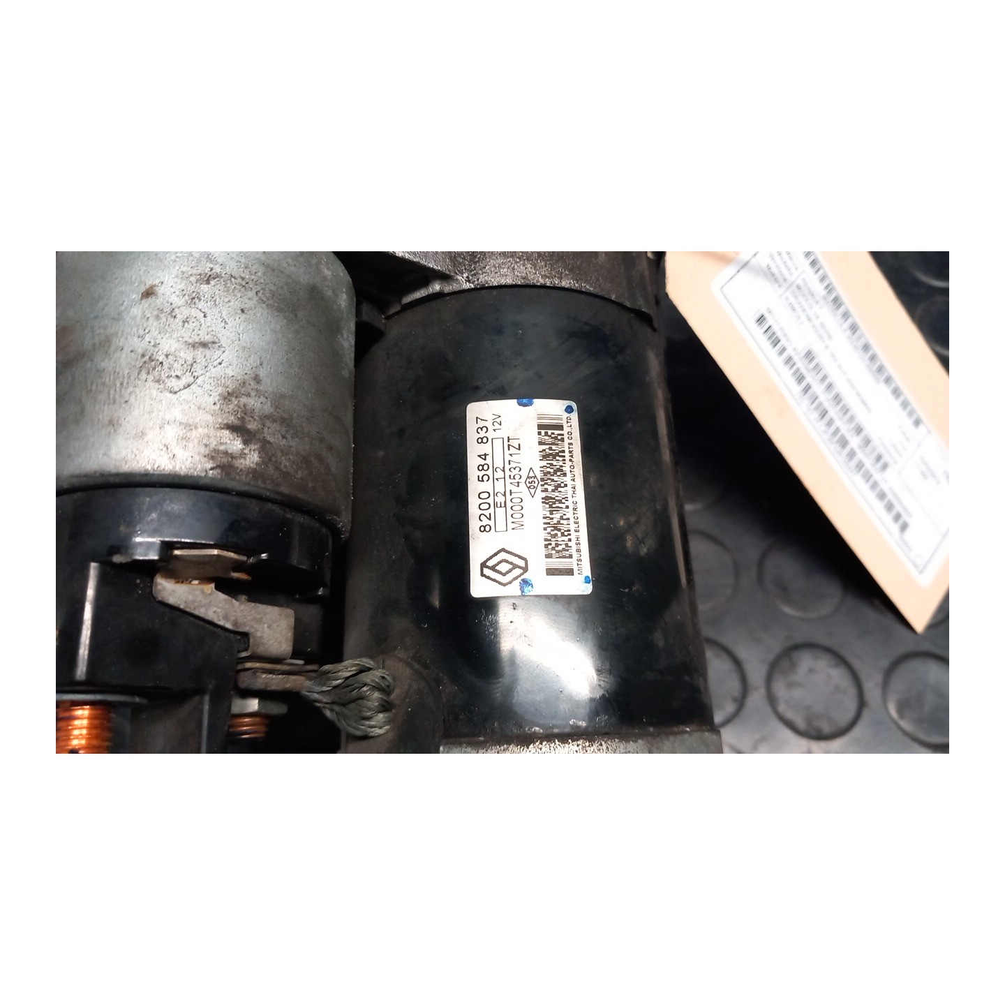 MOTORINO AVVIAMENTO PUNZONATURA.=M000T45371ZT 085 RENAULT MODUS 2A SERIE (01/08-06/13) K4MC8 8200584837