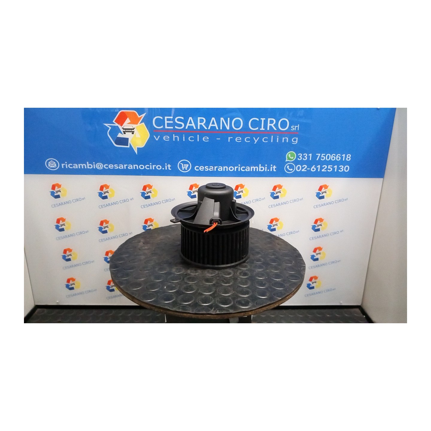 MOTORINO VENTILAZIONE ABITACOLO 114 RENAULT TWINGO 1A SERIE (08/98-09/07) D7FF7 7701205195