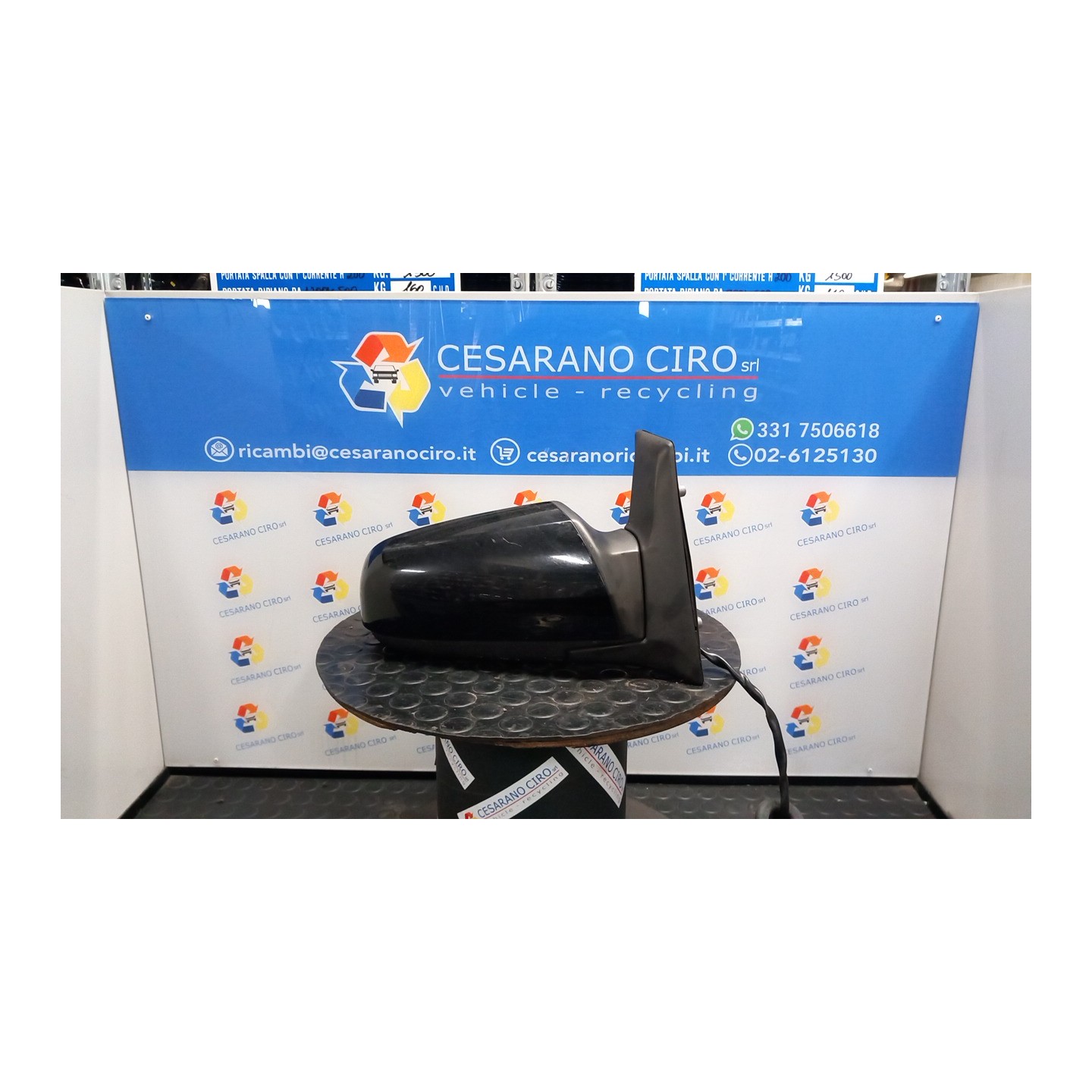 RETROVISORE EST. REGOLAZ. ELETTR. DX. 118 OPEL ZAFIRA (A05) (06/05-) Z19DT 13142391