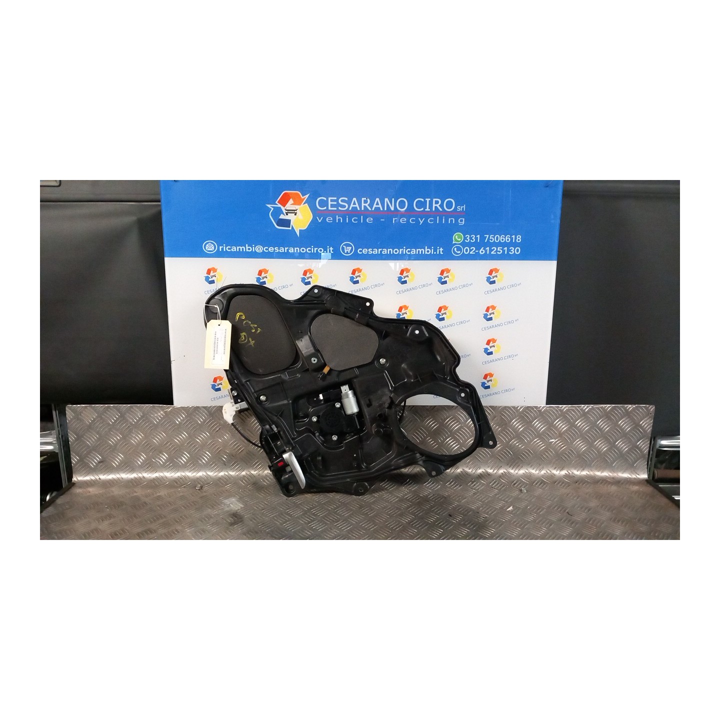 ALZACRISTALLO PORTA POST. DX. 014 MAZDA MAZDA 3 (08/06-10/09) Z6 BP4L72560D