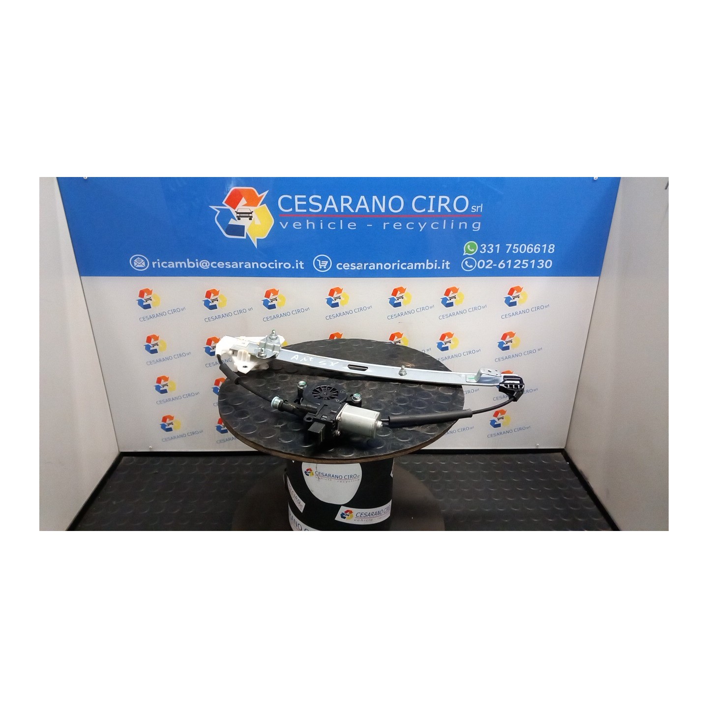 ALZACRISTALLO ELETTR. PORTA ANT. SX. 028 MAZDA MAZDA 2 3A SERIE (12/19-) P5 DA6C59590A