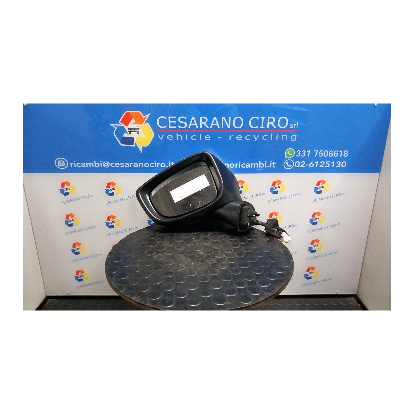 RETROVISORE EST. REGOLAZ. ELETTR. SX. 030 MAZDA MAZDA 2 3A SERIE (12/19-) P5 DA6C69181