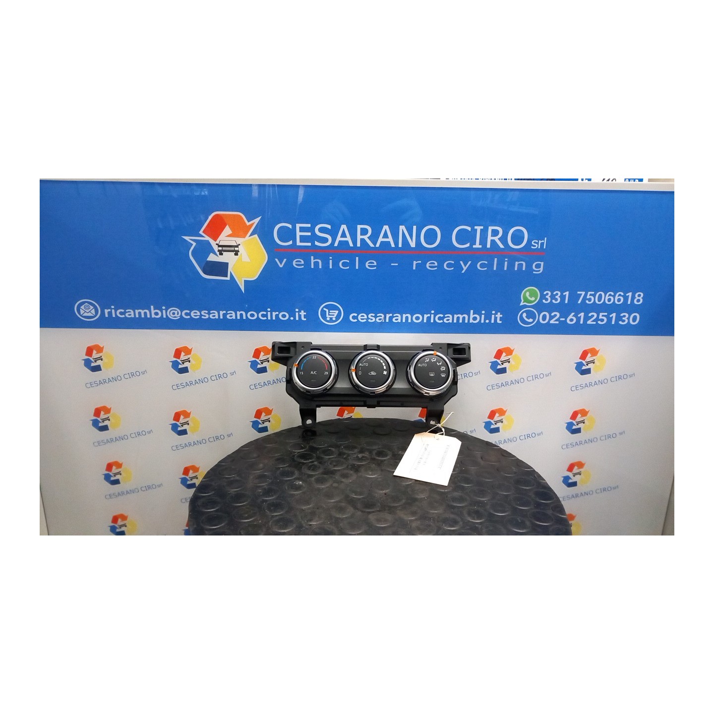 BLOCCO COMANDO CLIMATIZZAZIONE P/A/C ATM 041 MAZDA MAZDA 2 3A SERIE (12/19-) P5 DG7N61190E