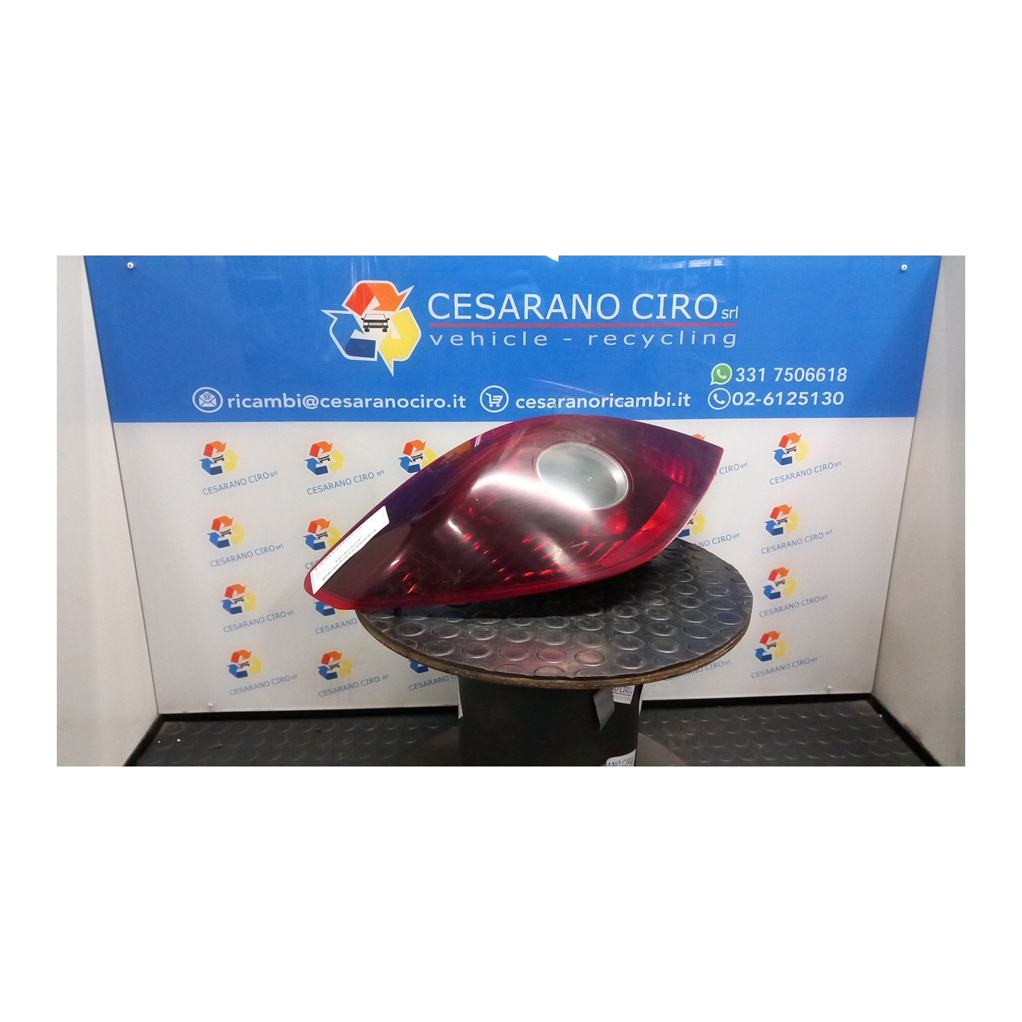 FANALE POST. SX. 080 OPEL CORSA (S07) (07/06-02/11) A13DTR 93189092