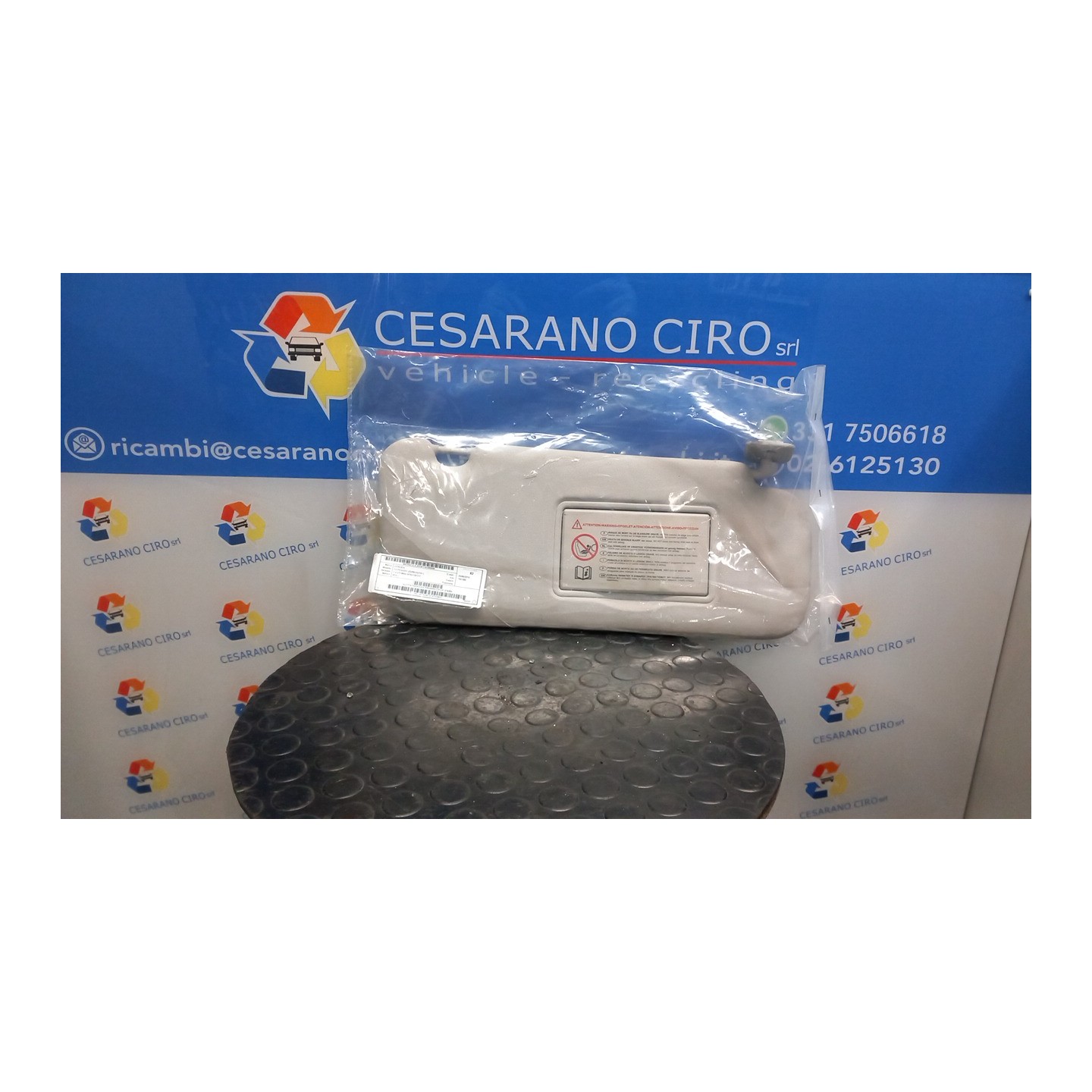 ALETTA PARASOLE PARABREZZA DX. 099 CITROEN C3 PICASSO (02/09-02/18) 8FS 816305