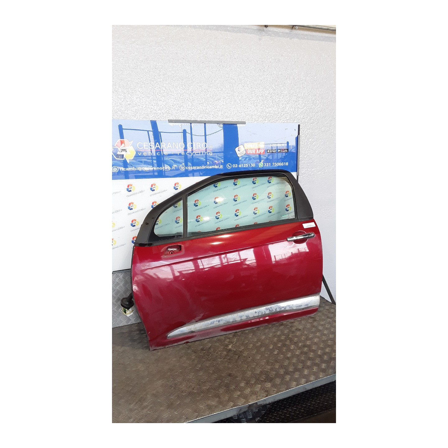 PORTA ANT. SX. 057 CITROEN DS3 (11/09-01/16) 8FP 9804265480