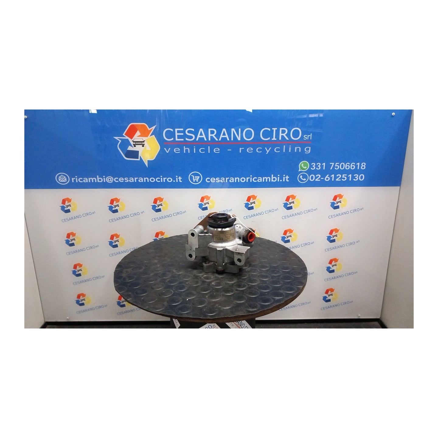 POMPA SERVOSTERZO 064 MERCEDES-BENZ CLASSE C (W/S203) (05/00-12/07 646962 A0024669301