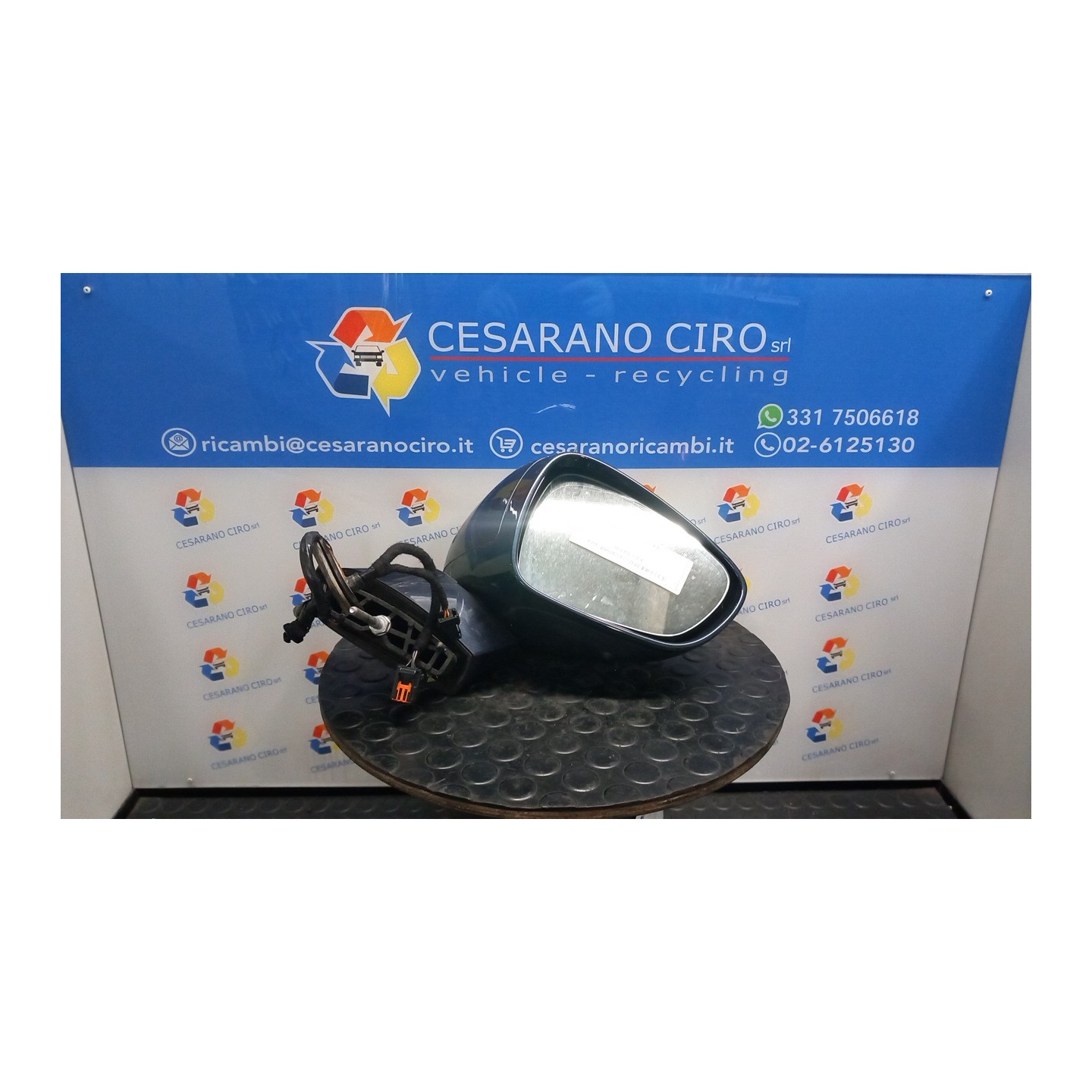 RETROVISORE EST. REGOLAZ. ELETTR. DX. 127 CITROEN C5 (X7) (02/08-) RHF 8153SJ