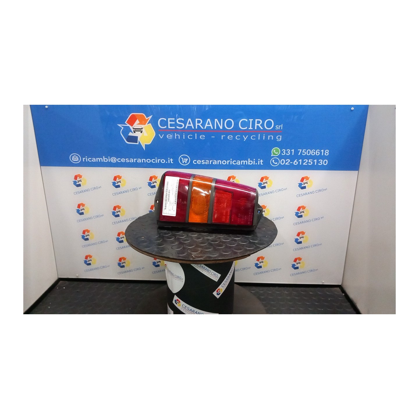 FANALE POST. (COMPL.) OLSA SX. 073 FIAT PANDA 1A SERIE (03/92-03/04) 187A1000 7572826