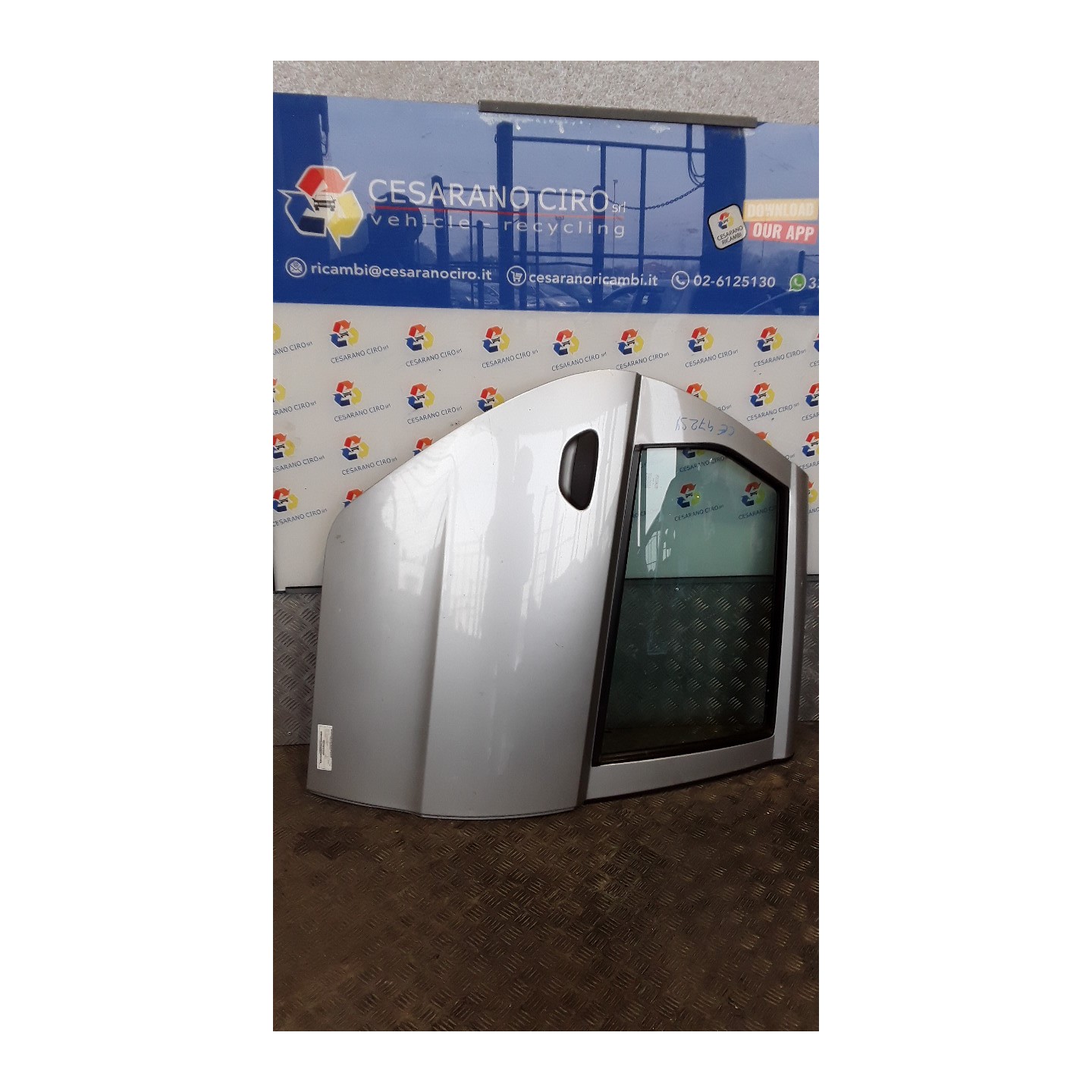 PORTA POST. DX. 077 FIAT PUNTO (1N/1P) (07/99-12/05) 188A4000 51751110