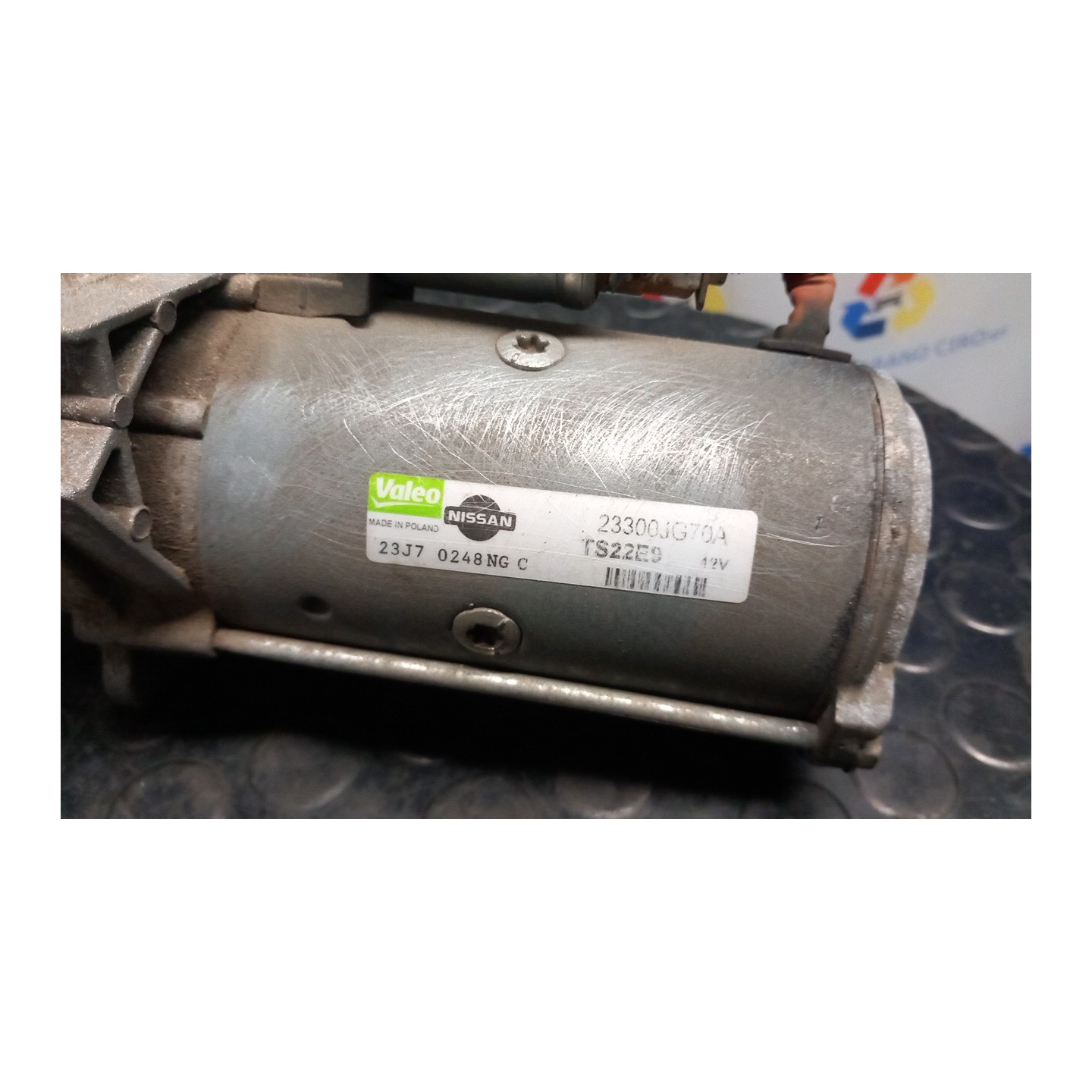 MOTORINO AVVIAMENTO MITSUBISHI 123 RENAULT KOLEOS (05/08-) M9RG8 23300JG70A