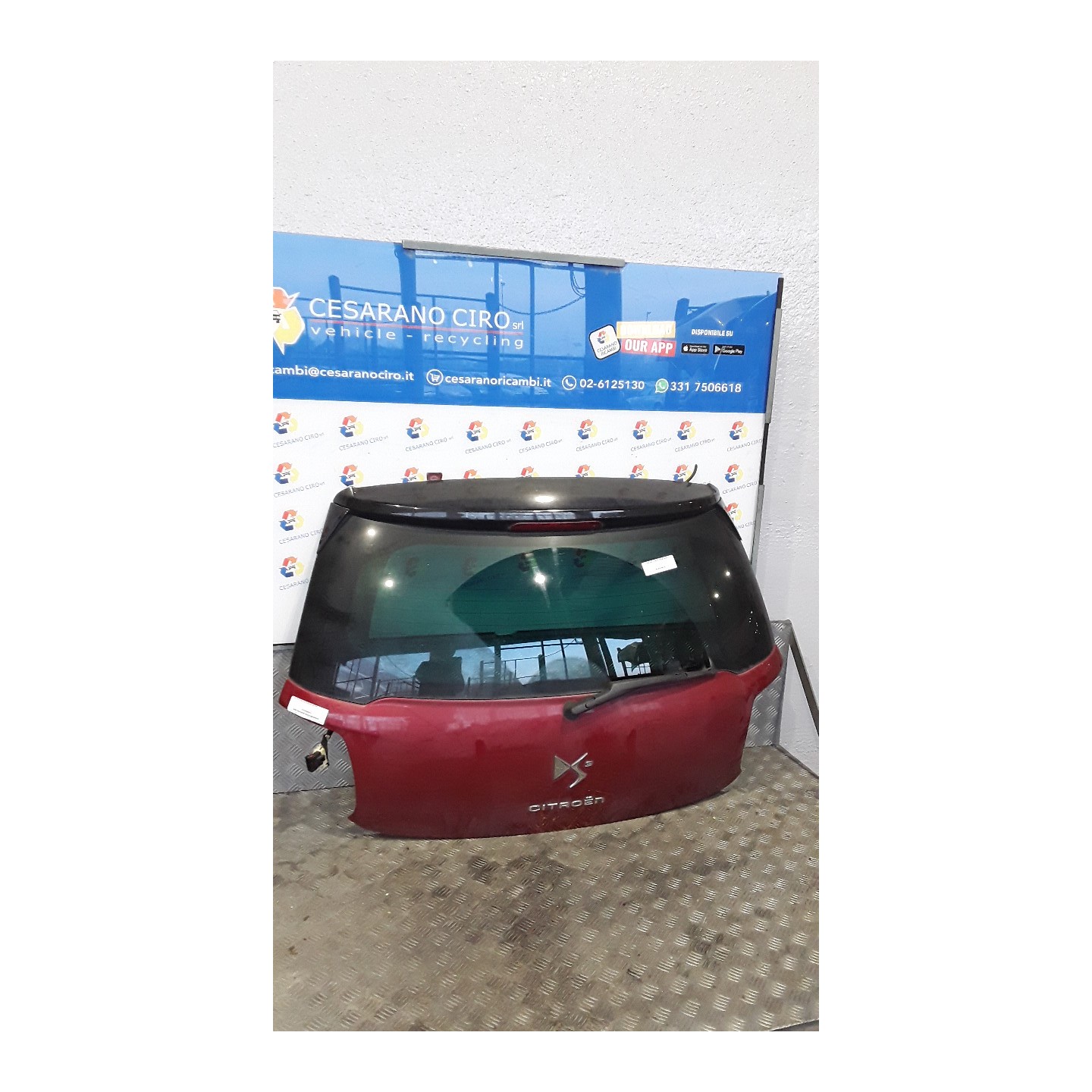 PORTELLO POST. 134 CITROEN DS3 (11/09-01/16) 9HP 8701CE