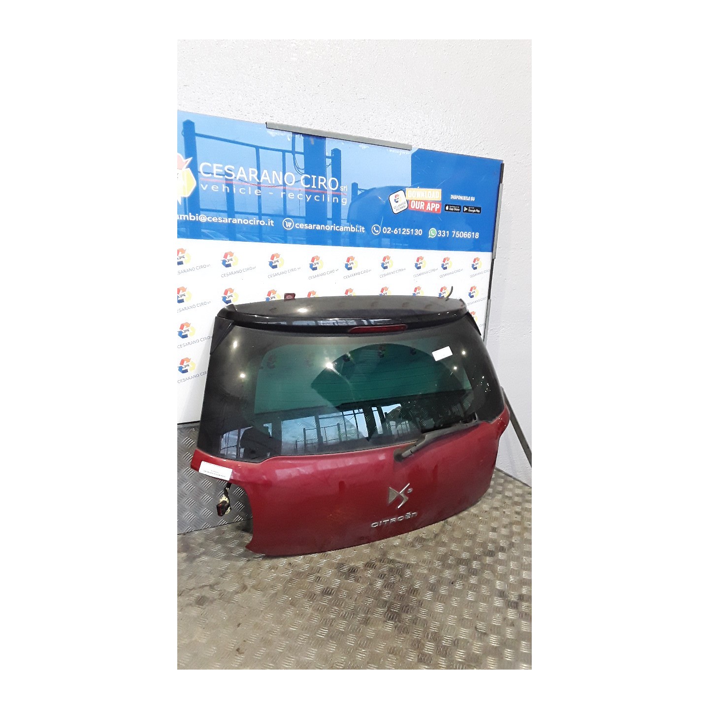 PORTELLO POST. 134 CITROEN DS3 (11/09-01/16) 9HP 8701CE